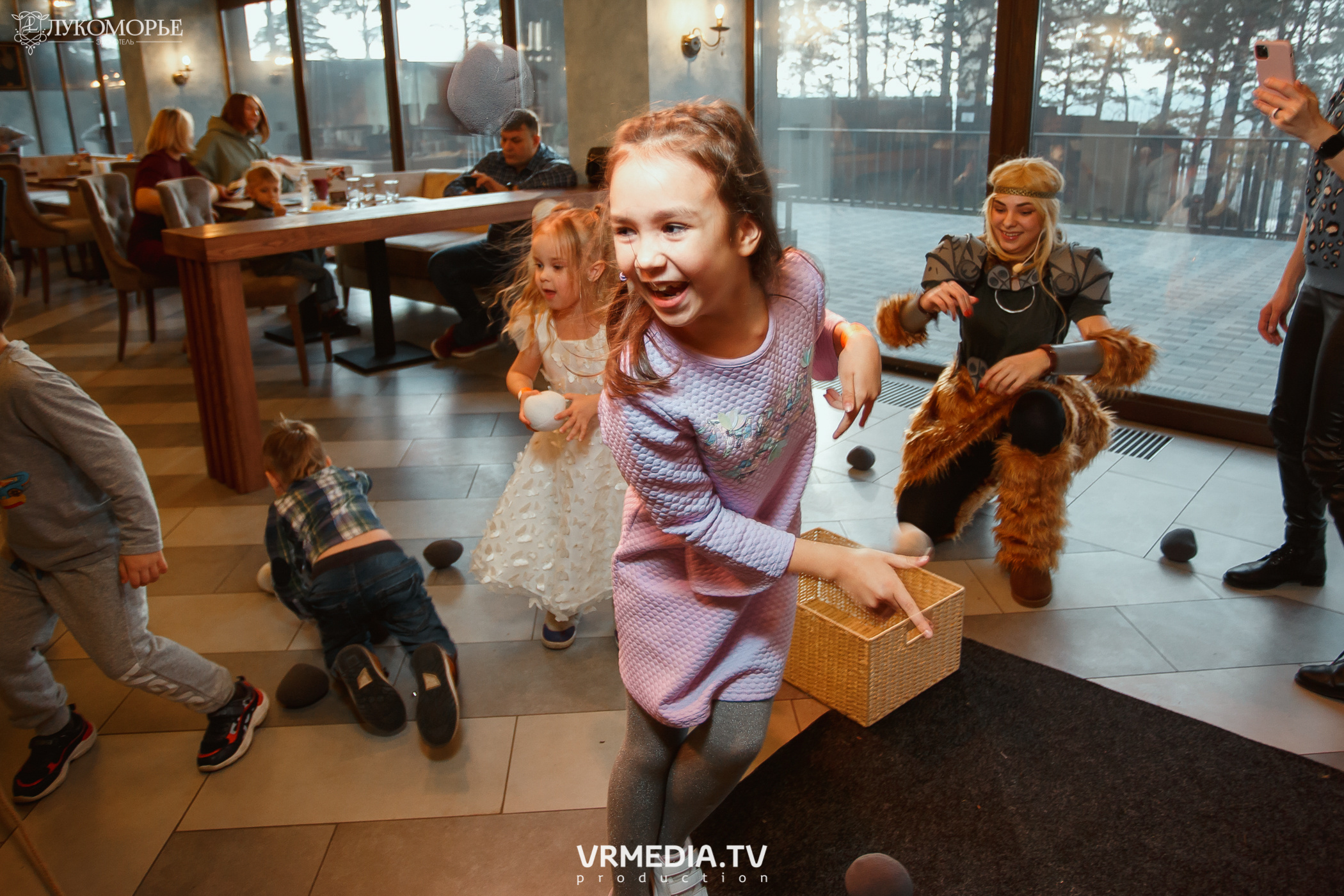 Детский праздник в эко-отеле «Лукоморье»