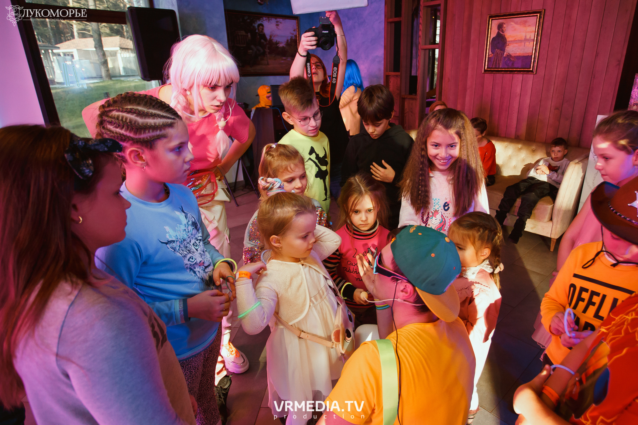 Детский праздник в эко-отеле «Лукоморье»