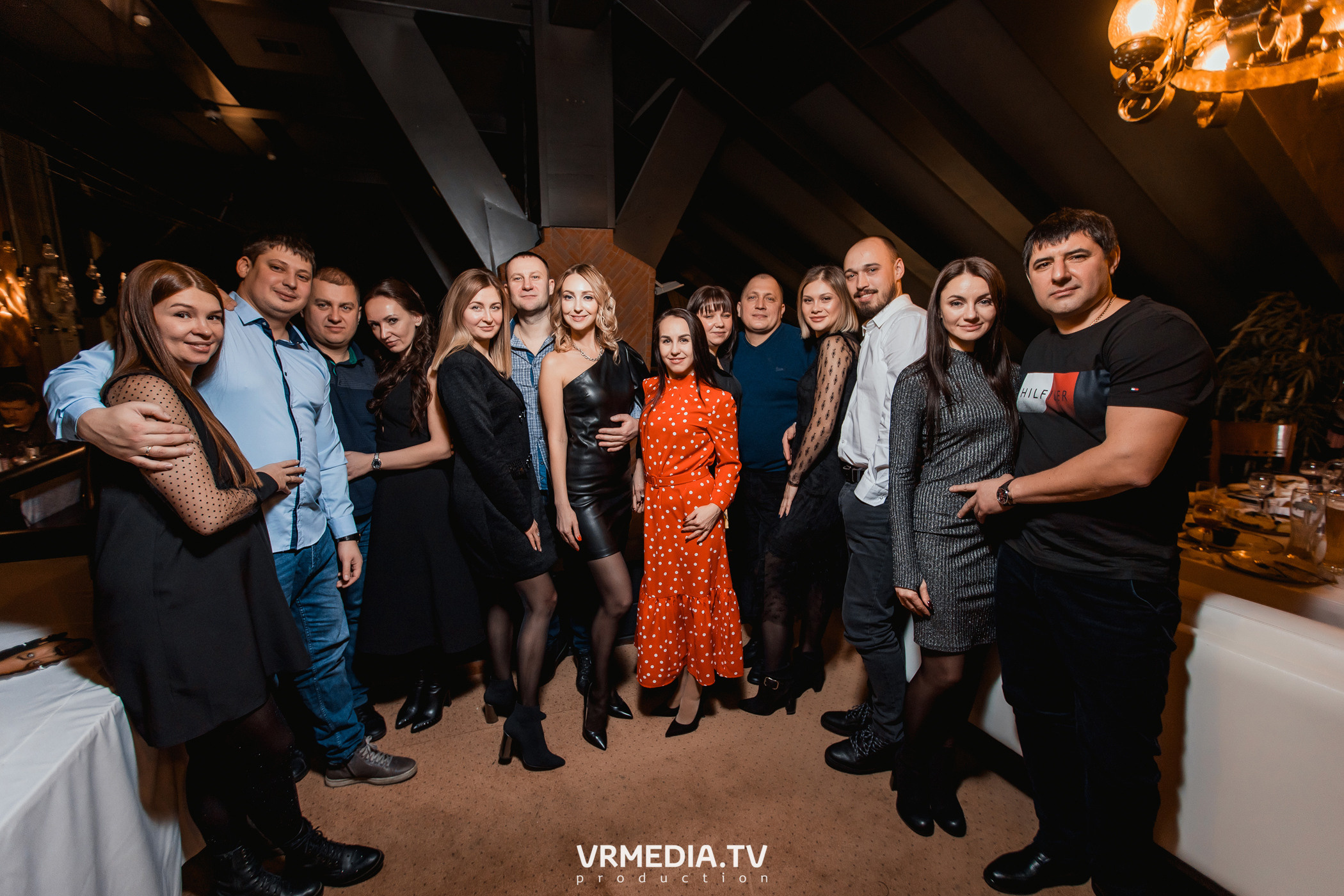 Новогодний вечер в ресторане «Volna»