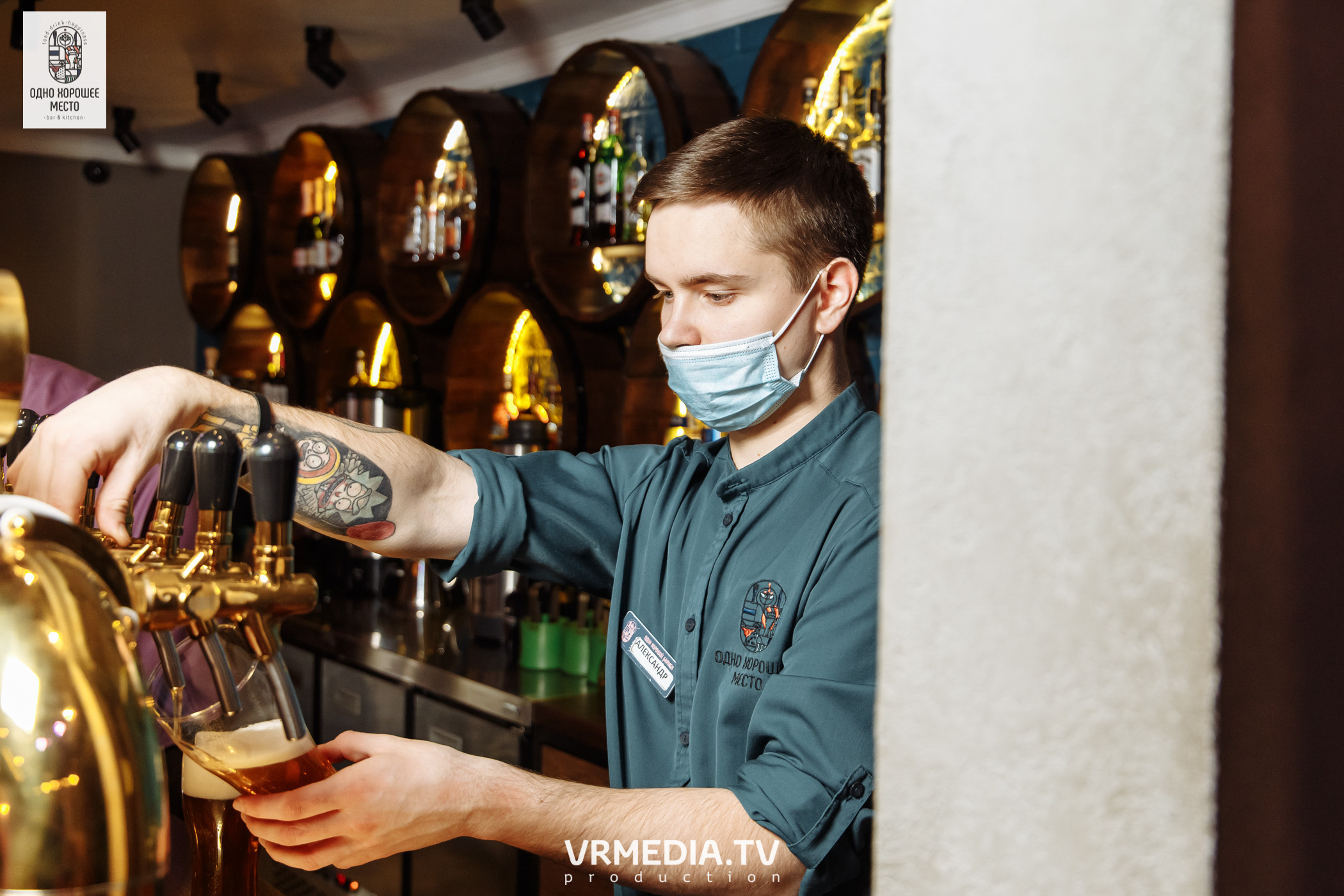 Новогодние корпоративы в ресторане «Одно хорошее место»