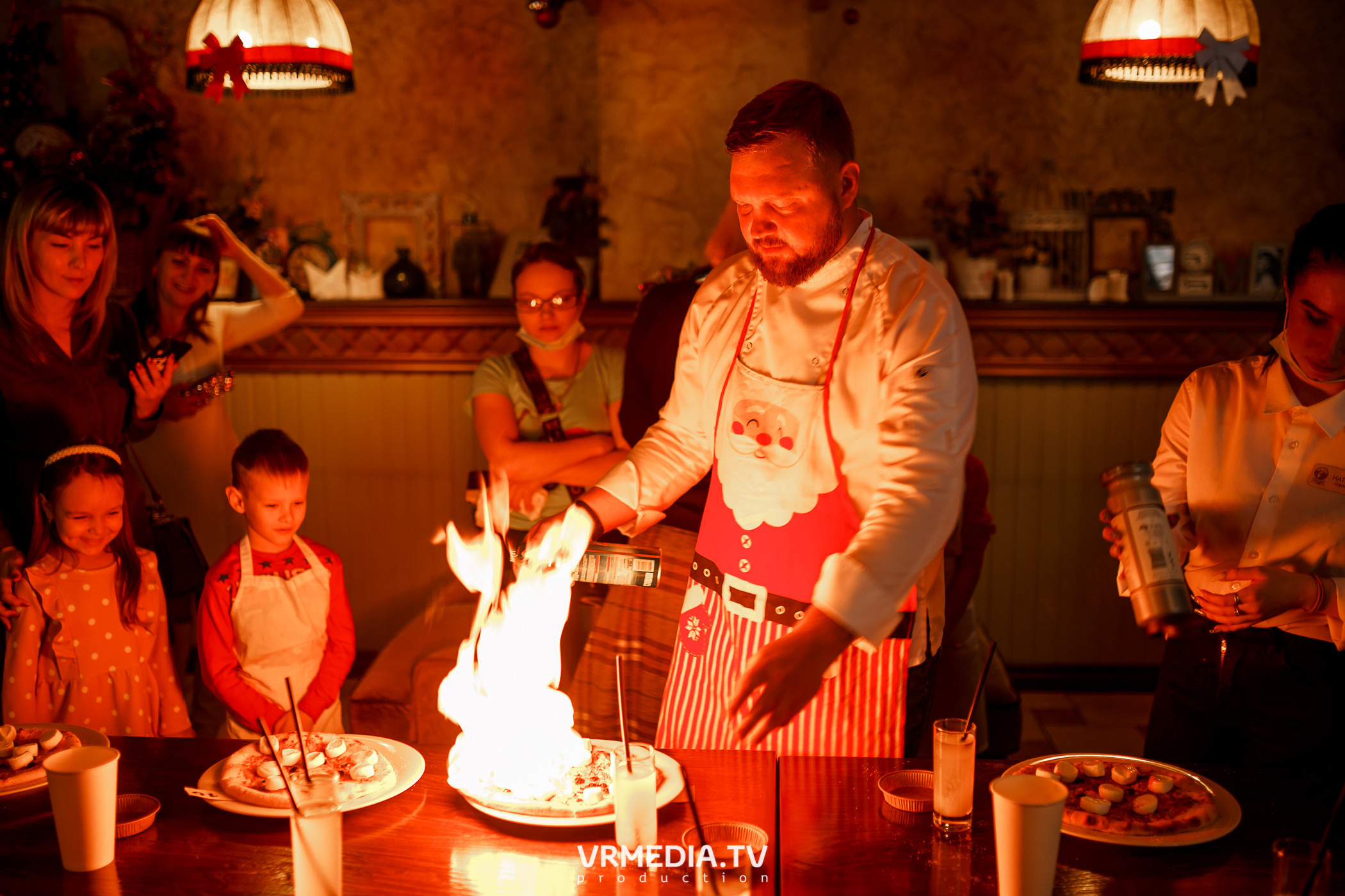 Детский кулинарный мастер-класс «Сладкая пицца» в «Villaggio»