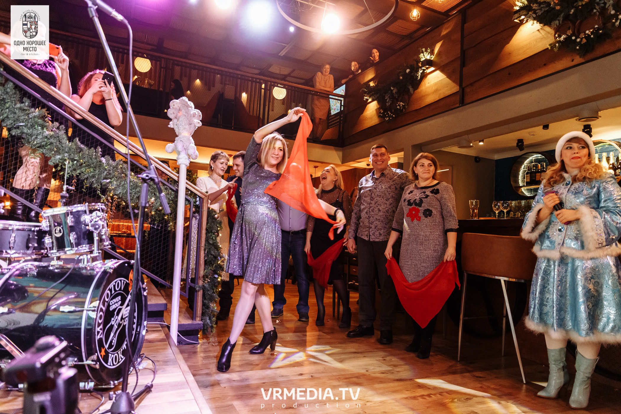 Новогодние корпоративы в ресторане «Одно хорошее место»