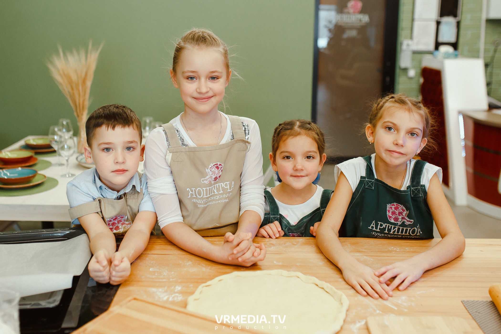 День рождения Лизы Зайцевой в кулинарной студии «Артишок»