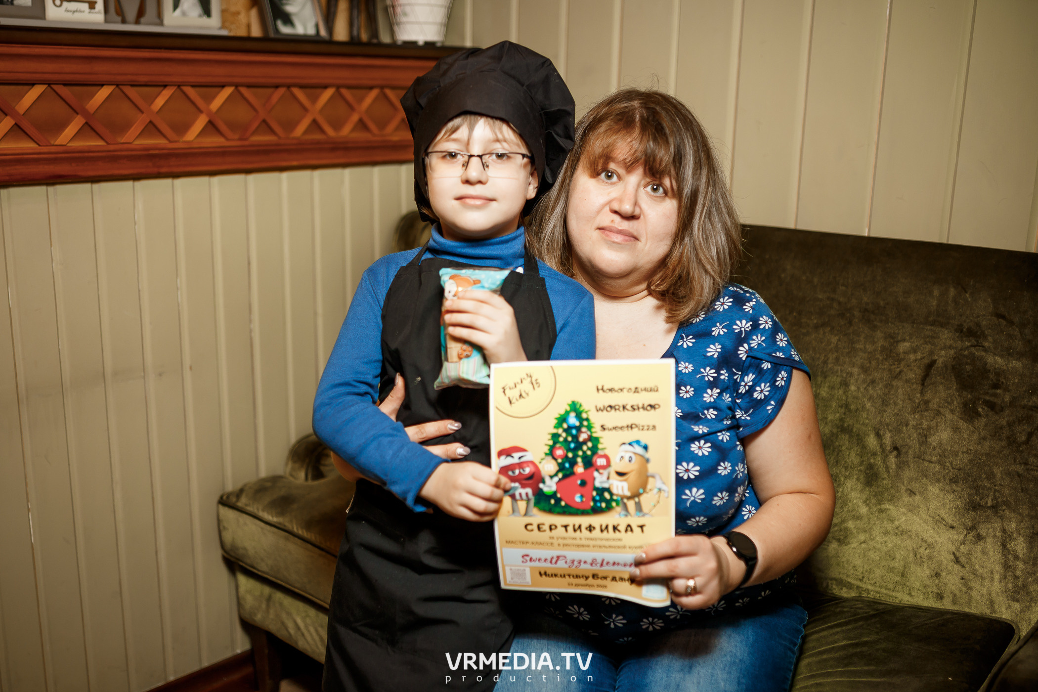 Детский кулинарный мастер-класс «Сладкая пицца» в «Villaggio»