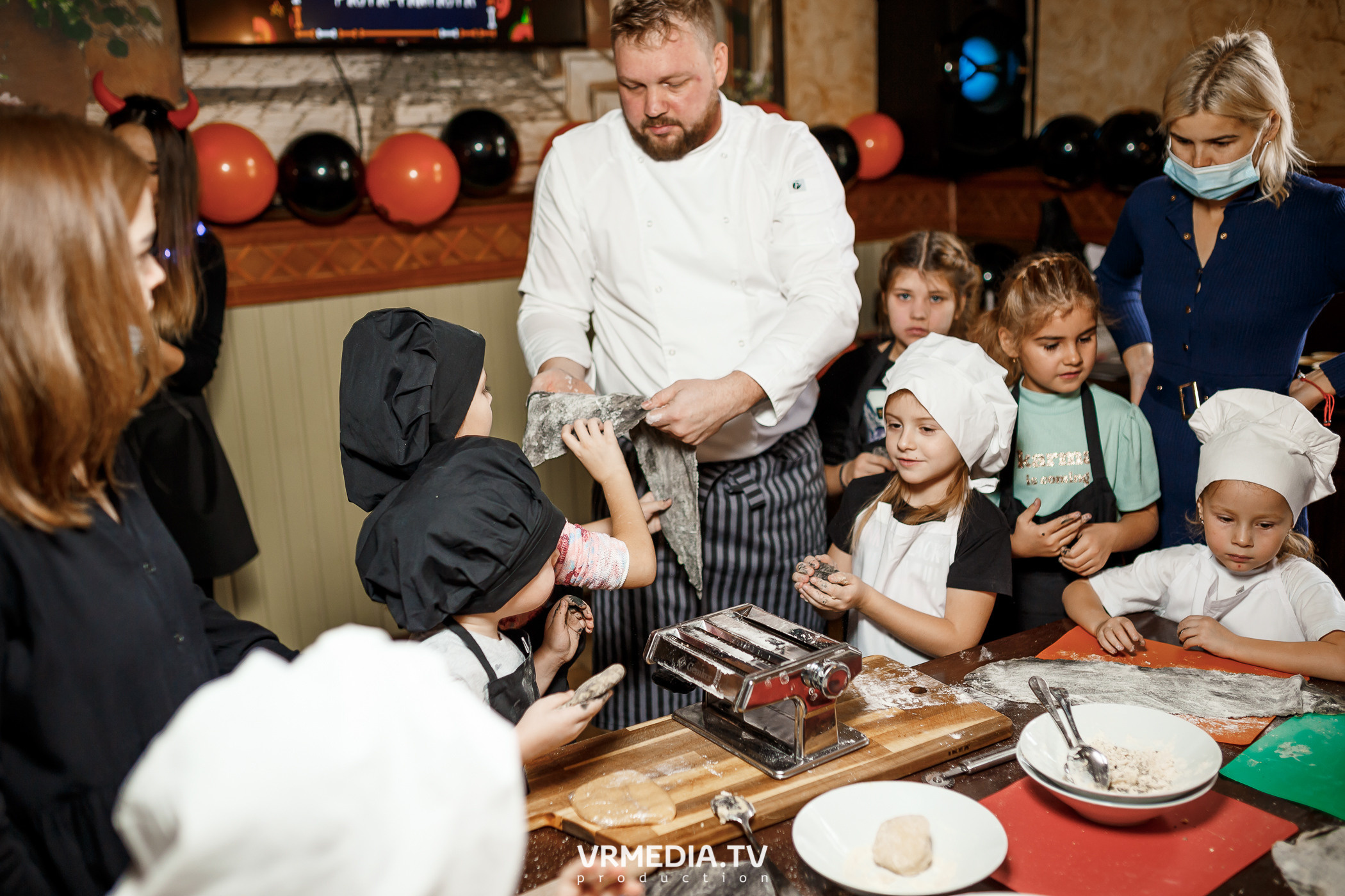 Детский мастер-класс в ресторане «Villaggio» (Прокопьевск)