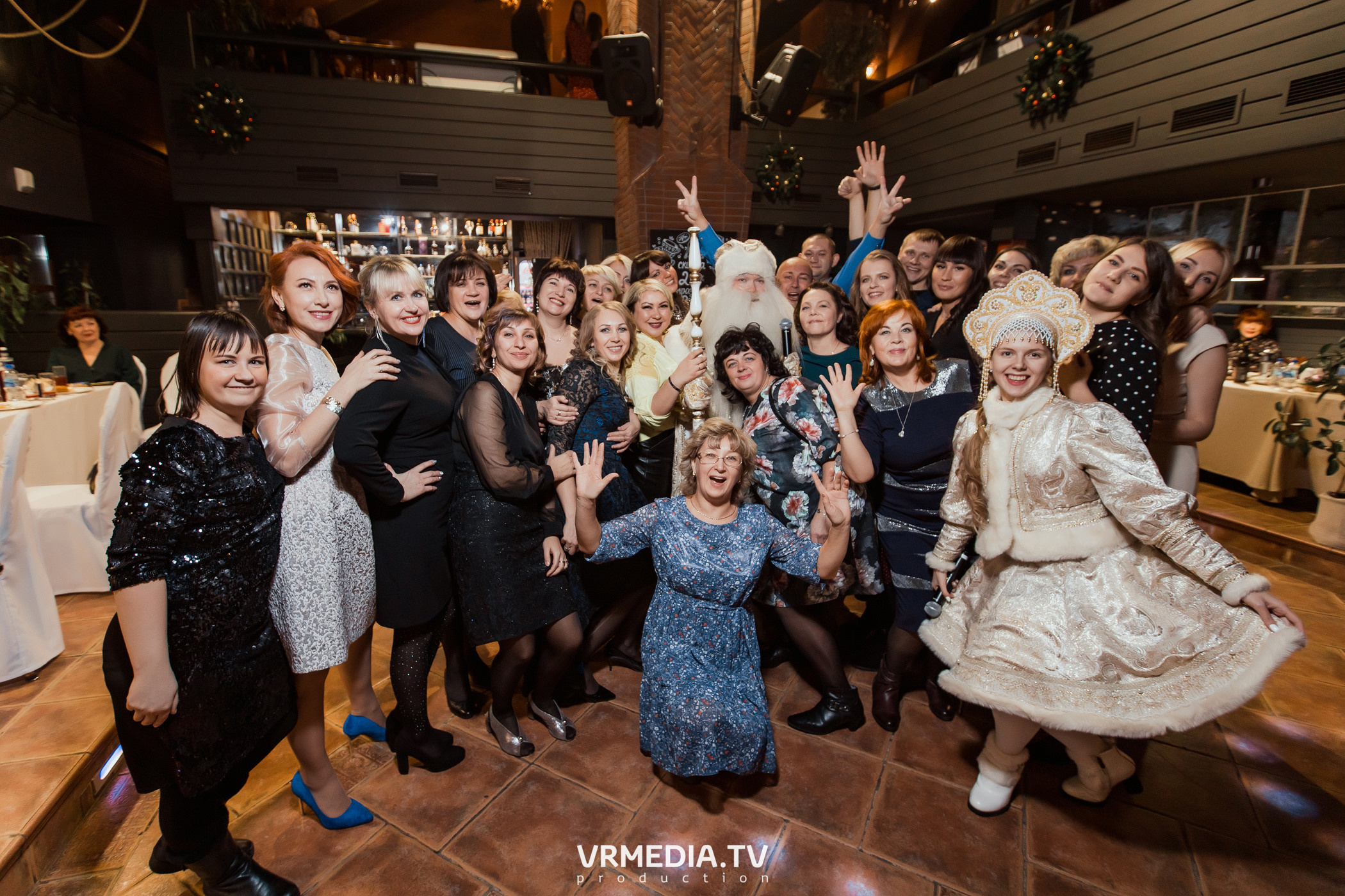 Новогодний вечер в ресторане «Volna»