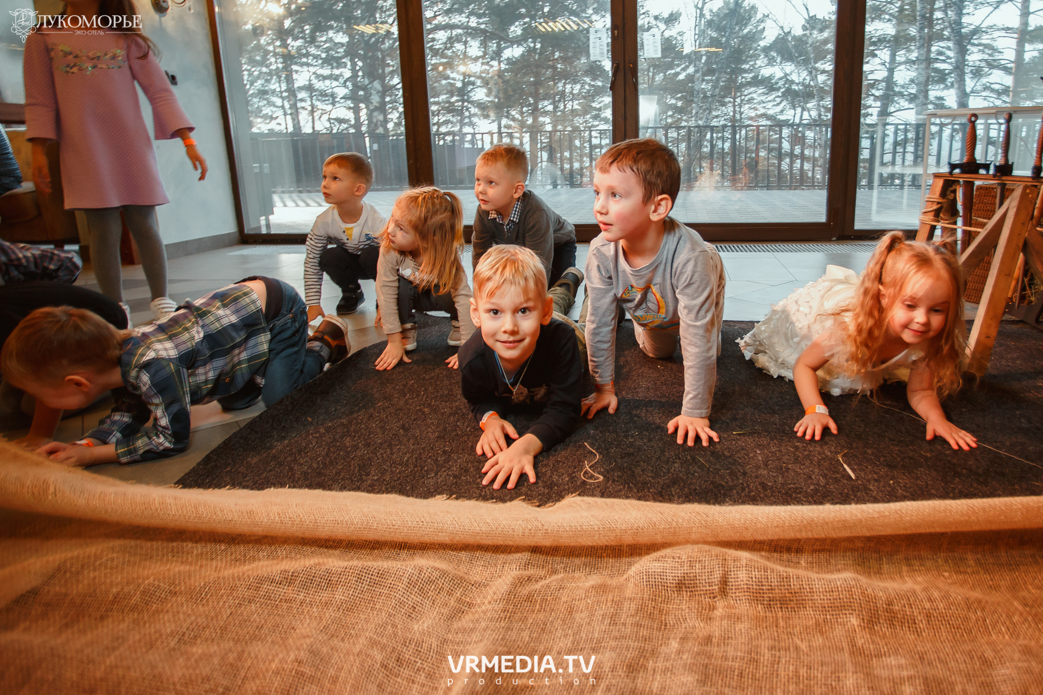 Детский праздник в эко-отеле «Лукоморье»