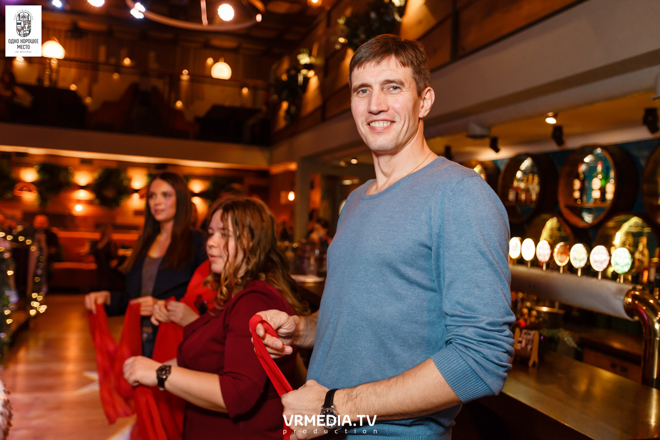 Новогодние корпоративы в ресторане «Одно хорошее место»