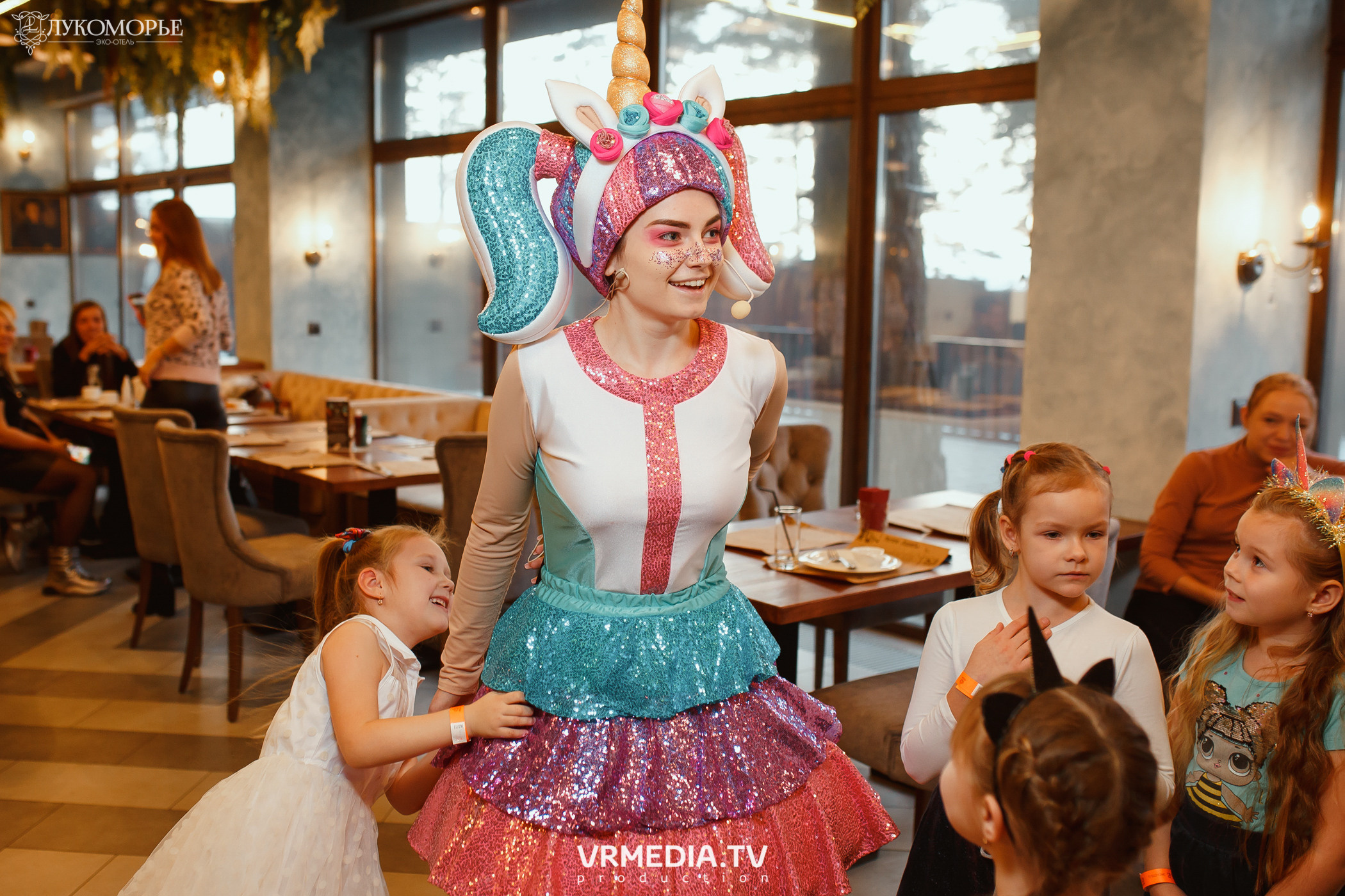 Детский праздник в эко-отеле «Лукоморье»