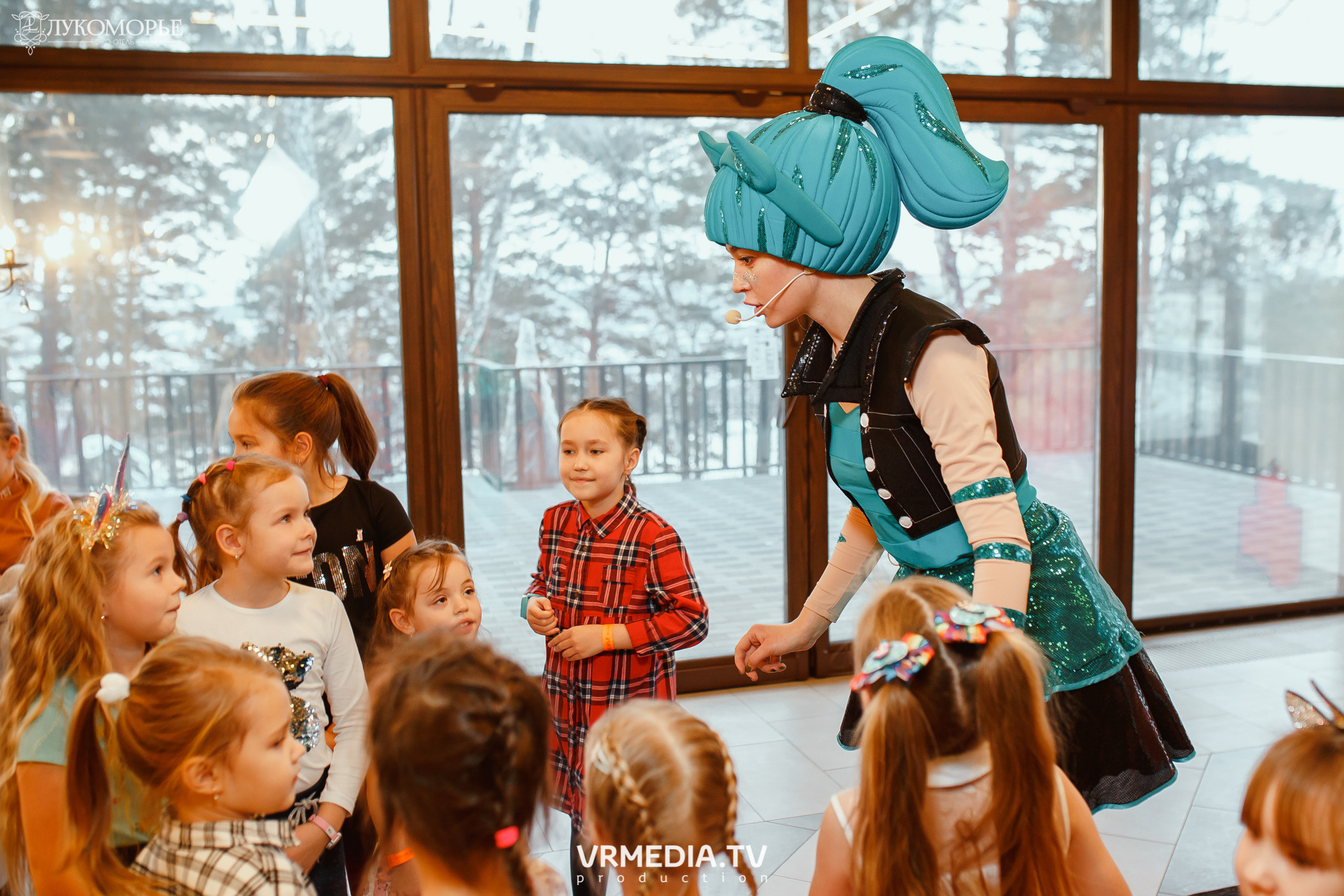 Детский праздник в эко-отеле «Лукоморье»