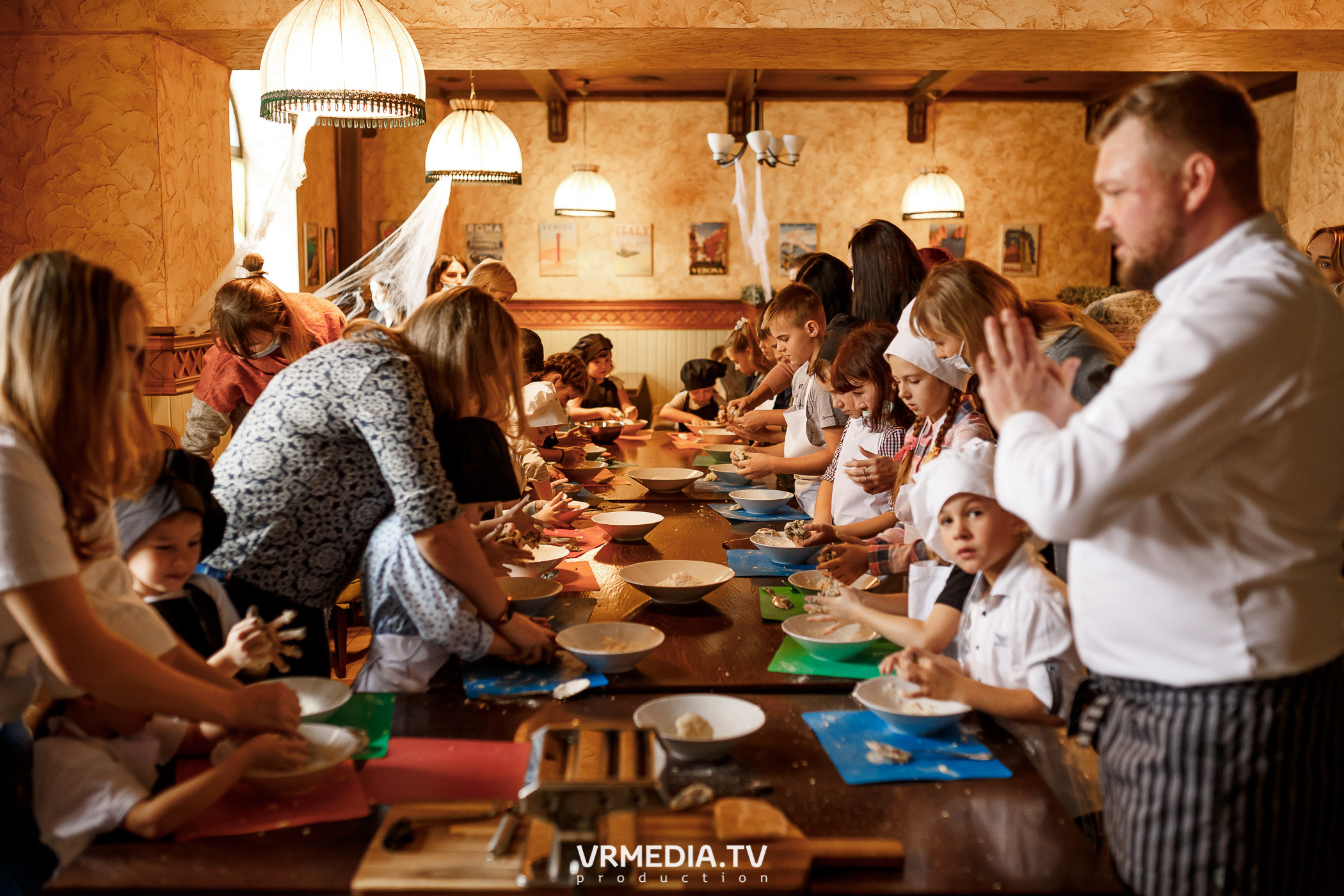 Детский мастер-класс в ресторане «Villaggio» (Прокопьевск)