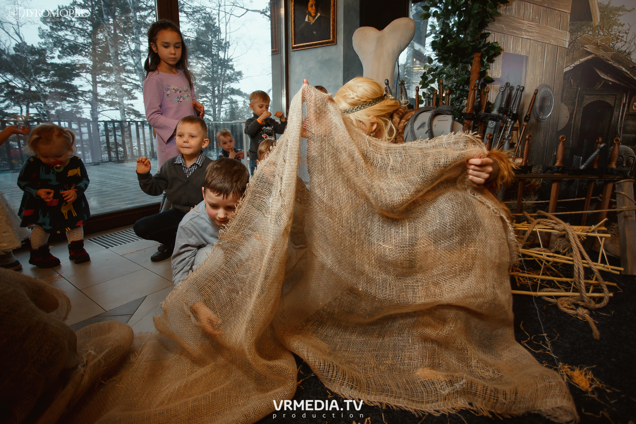 Детский праздник в эко-отеле «Лукоморье»