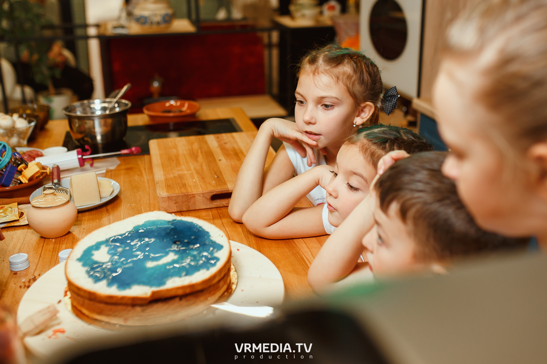 День рождения Лизы Зайцевой в кулинарной студии «Артишок»