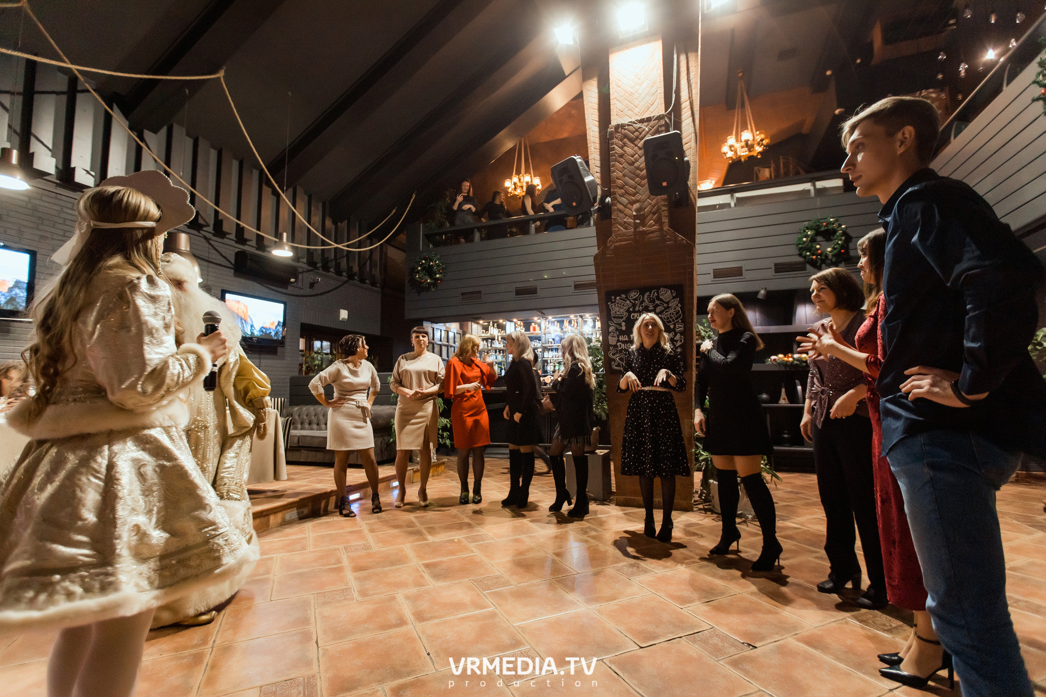 Новогодний вечер в ресторане «Volna»