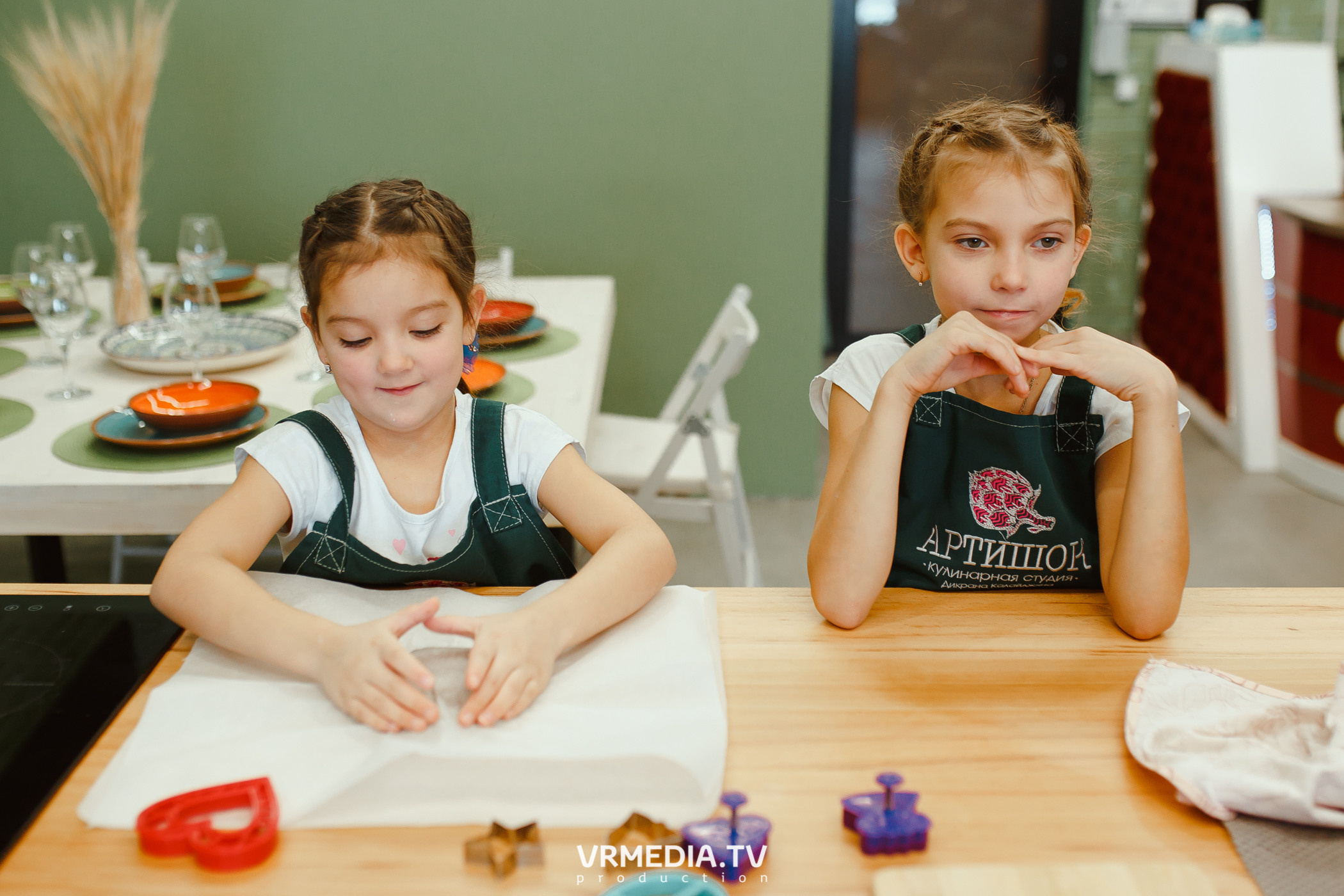 День рождения Лизы Зайцевой в кулинарной студии «Артишок»