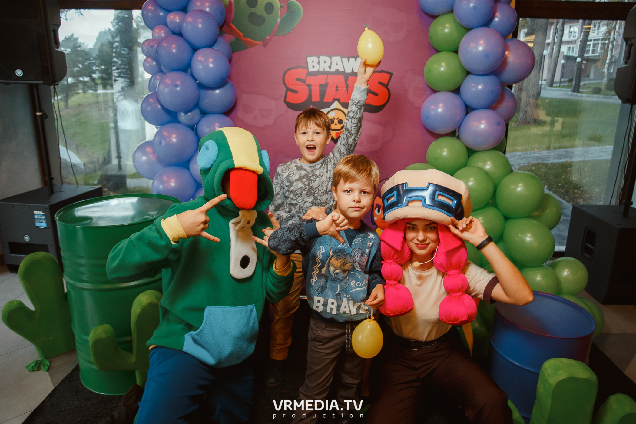 Brawl Stars в эко-отеле «Лукоморье»