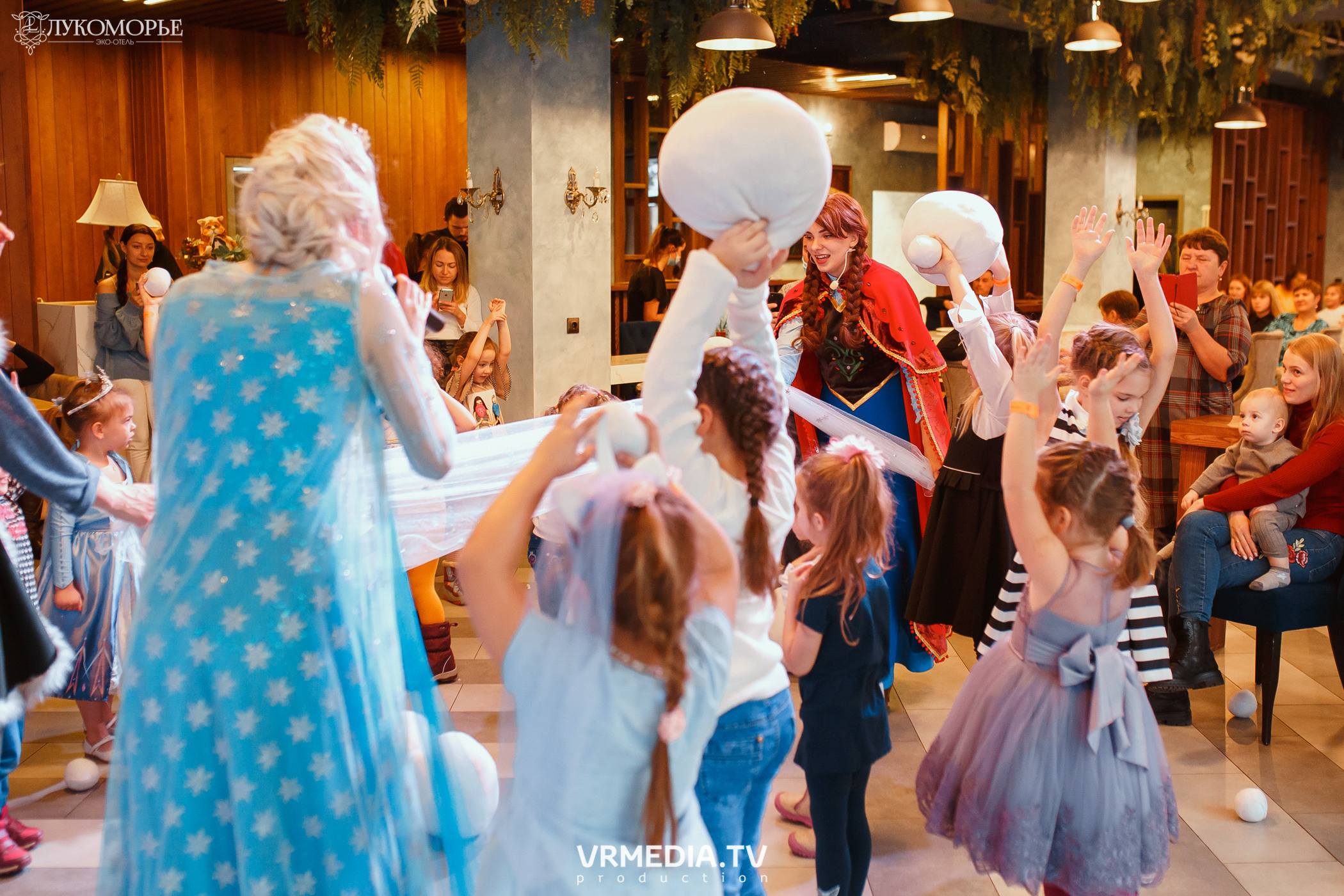 Детский праздник в эко-отеле «Лукоморье»