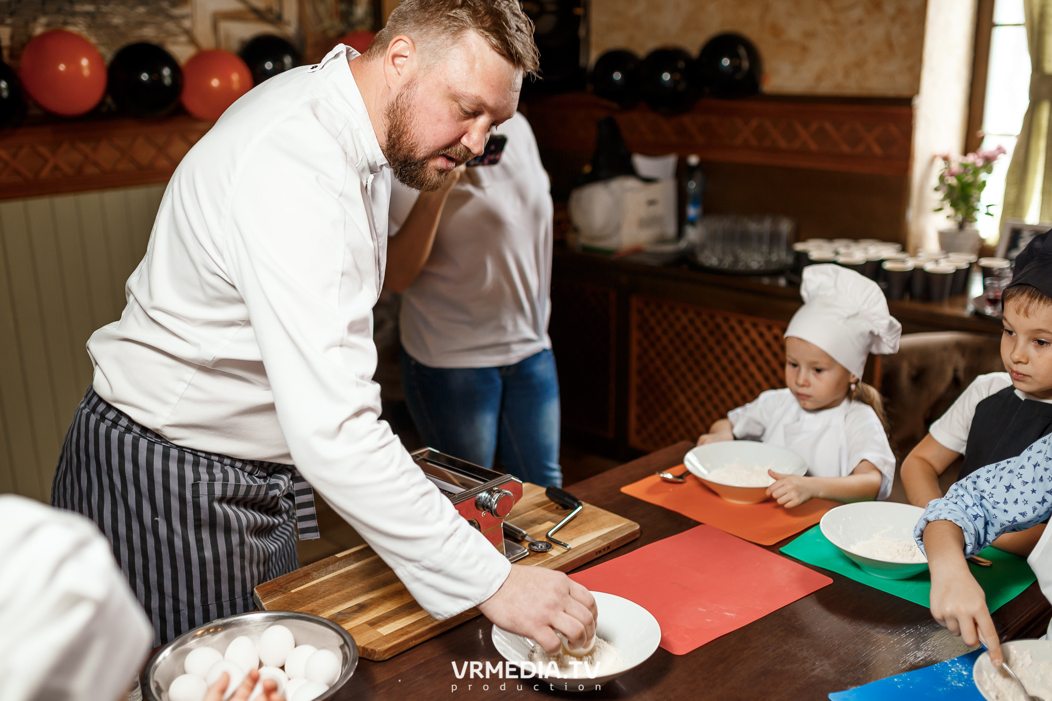 Детский мастер-класс в ресторане «Villaggio» (Прокопьевск)