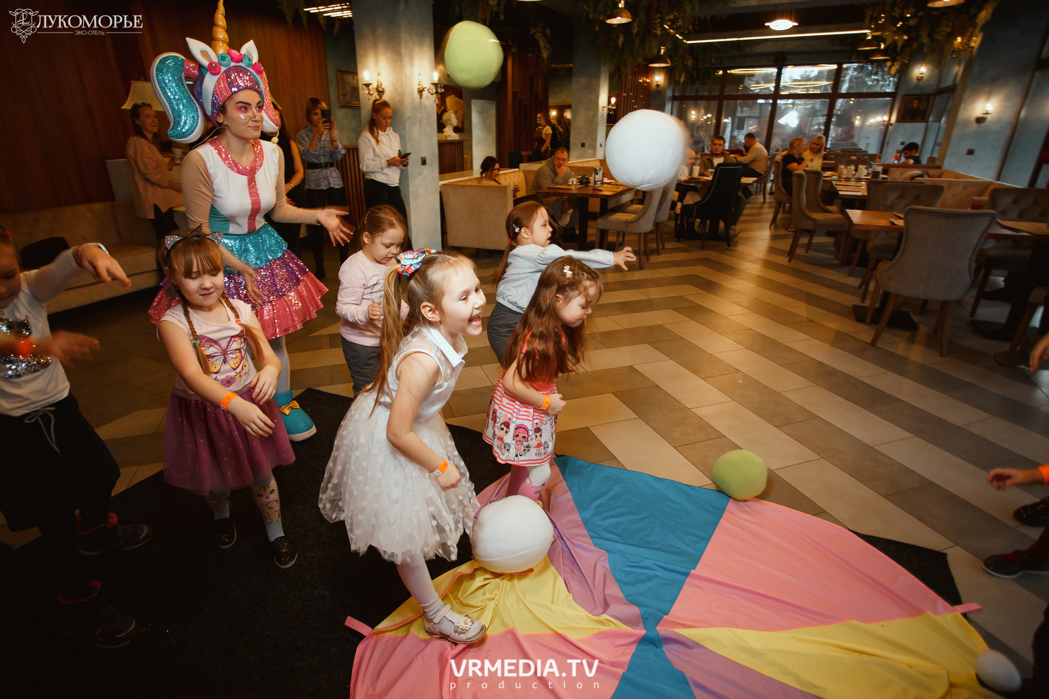 Детский праздник в эко-отеле «Лукоморье»