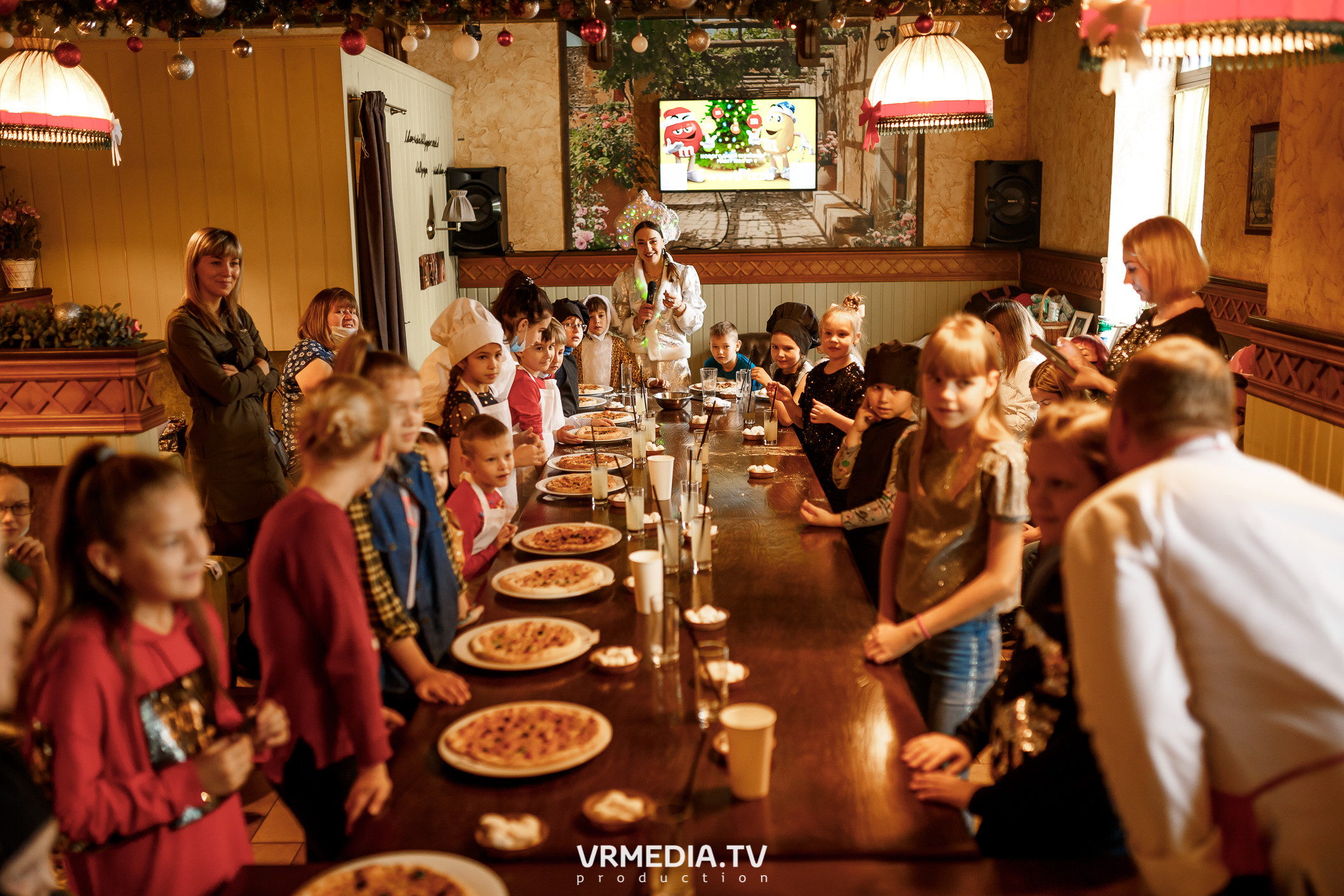 Детский кулинарный мастер-класс «Сладкая пицца» в «Villaggio»