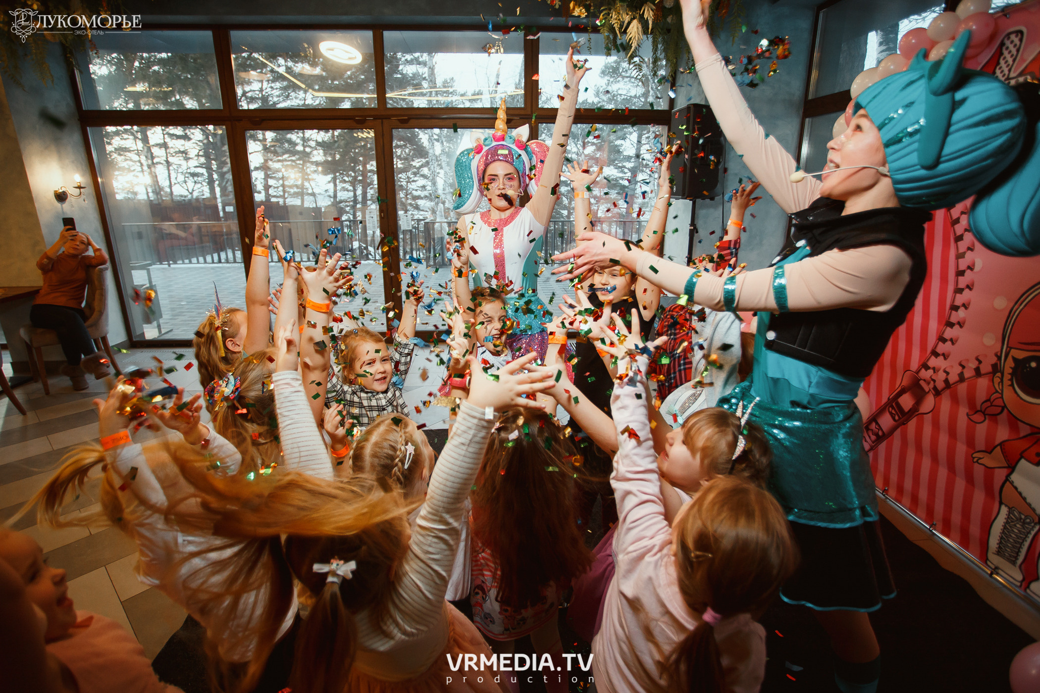 Детский праздник в эко-отеле «Лукоморье»