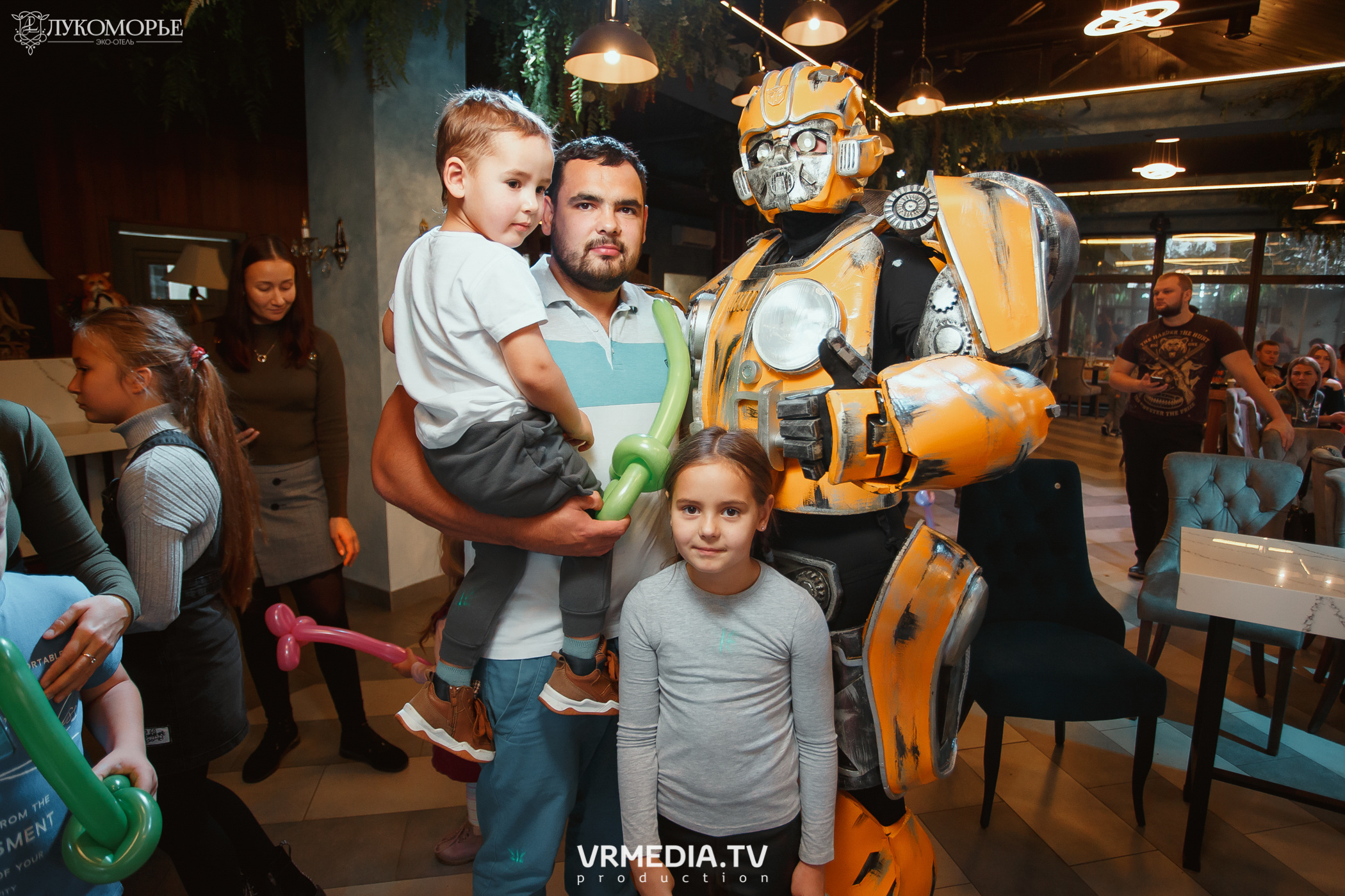 Трансформеры в эко-отеле «Лукоморье»
