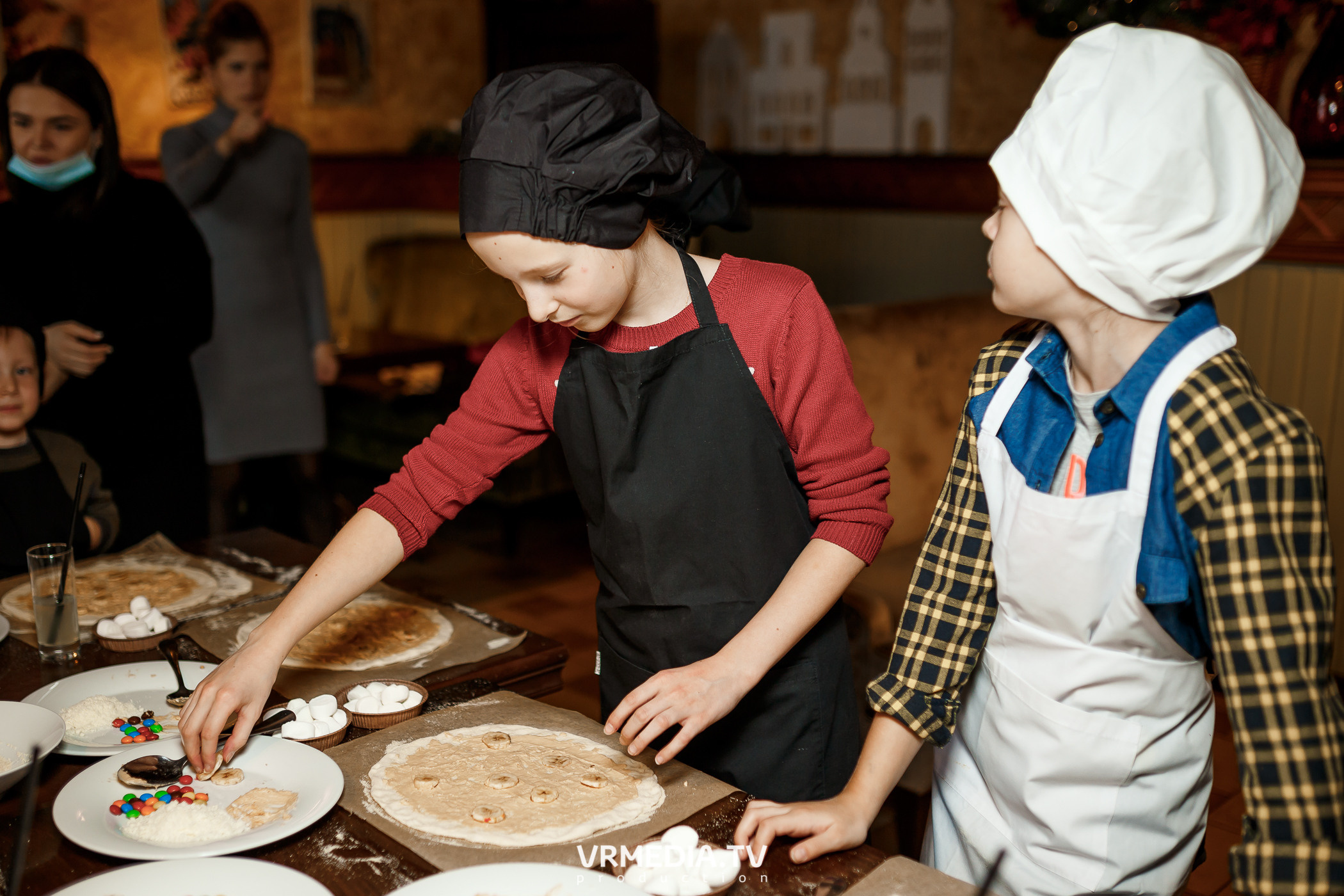 Детский кулинарный мастер-класс «Сладкая пицца» в «Villaggio»