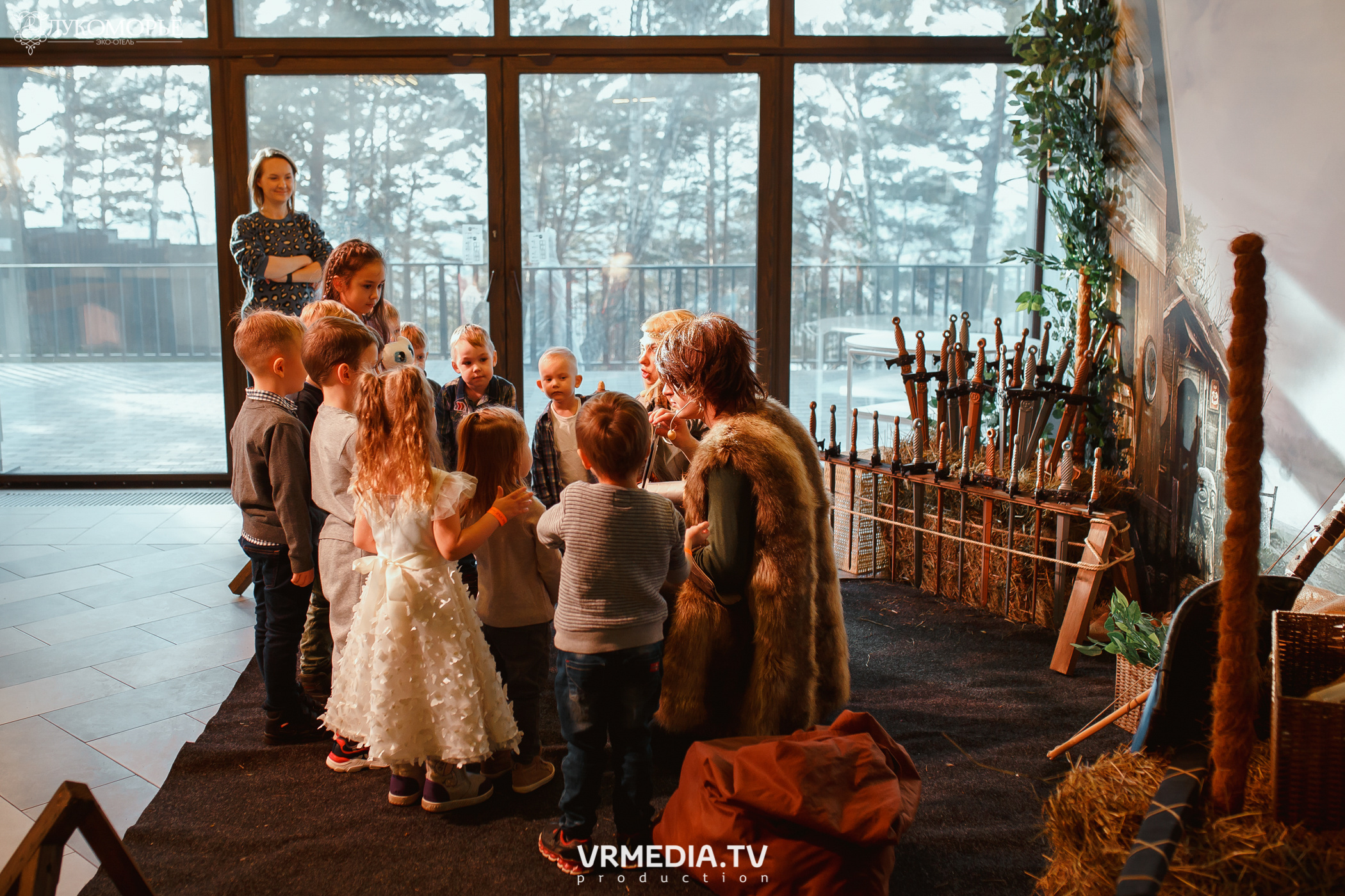 Детский праздник в эко-отеле «Лукоморье»