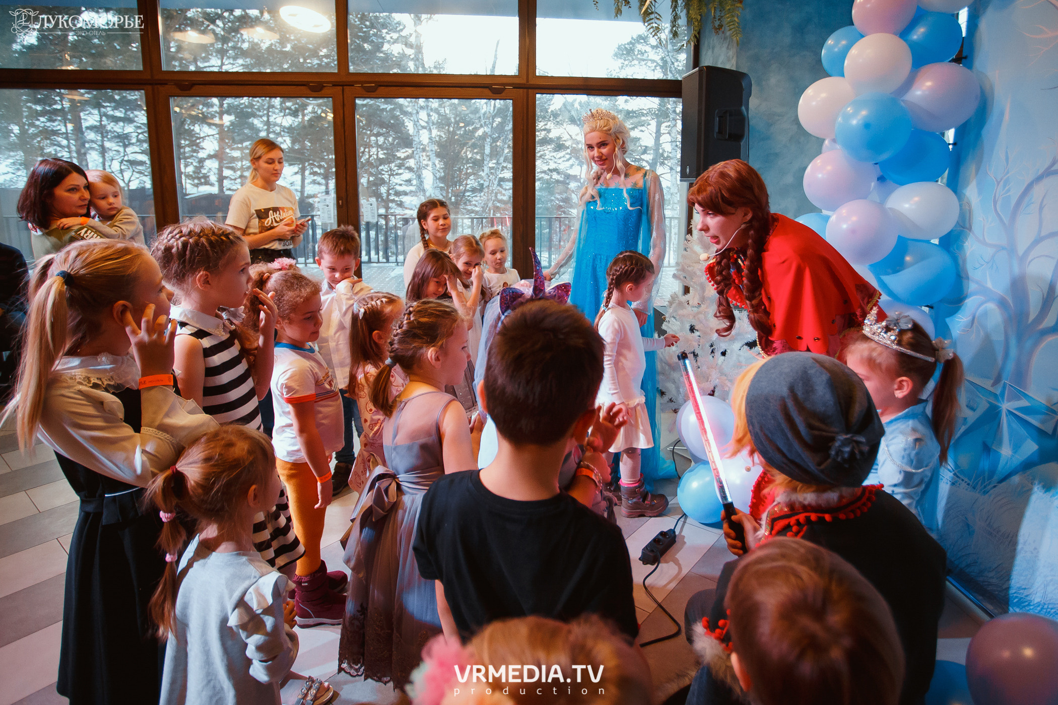 Детский праздник в эко-отеле «Лукоморье»