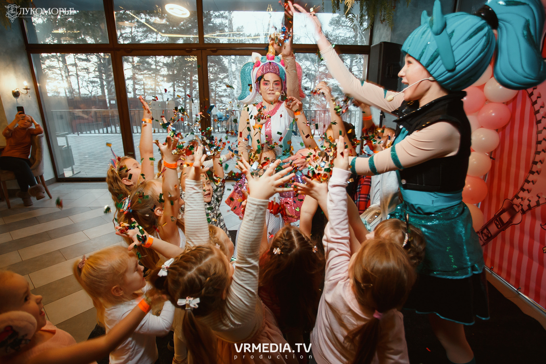 Детский праздник в эко-отеле «Лукоморье»