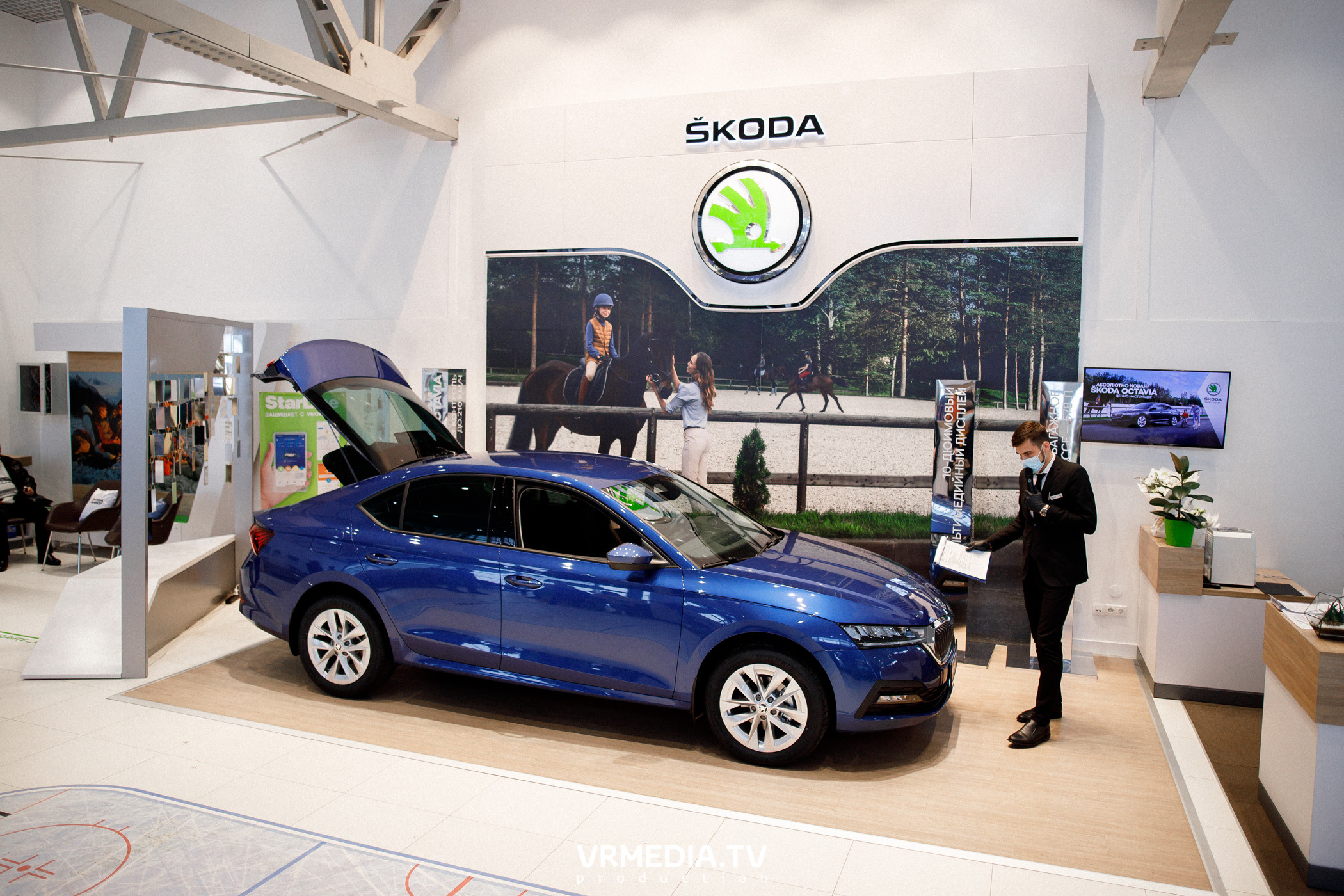 Презентация SKODA OCTAVIA в «Автоцентр Славия»