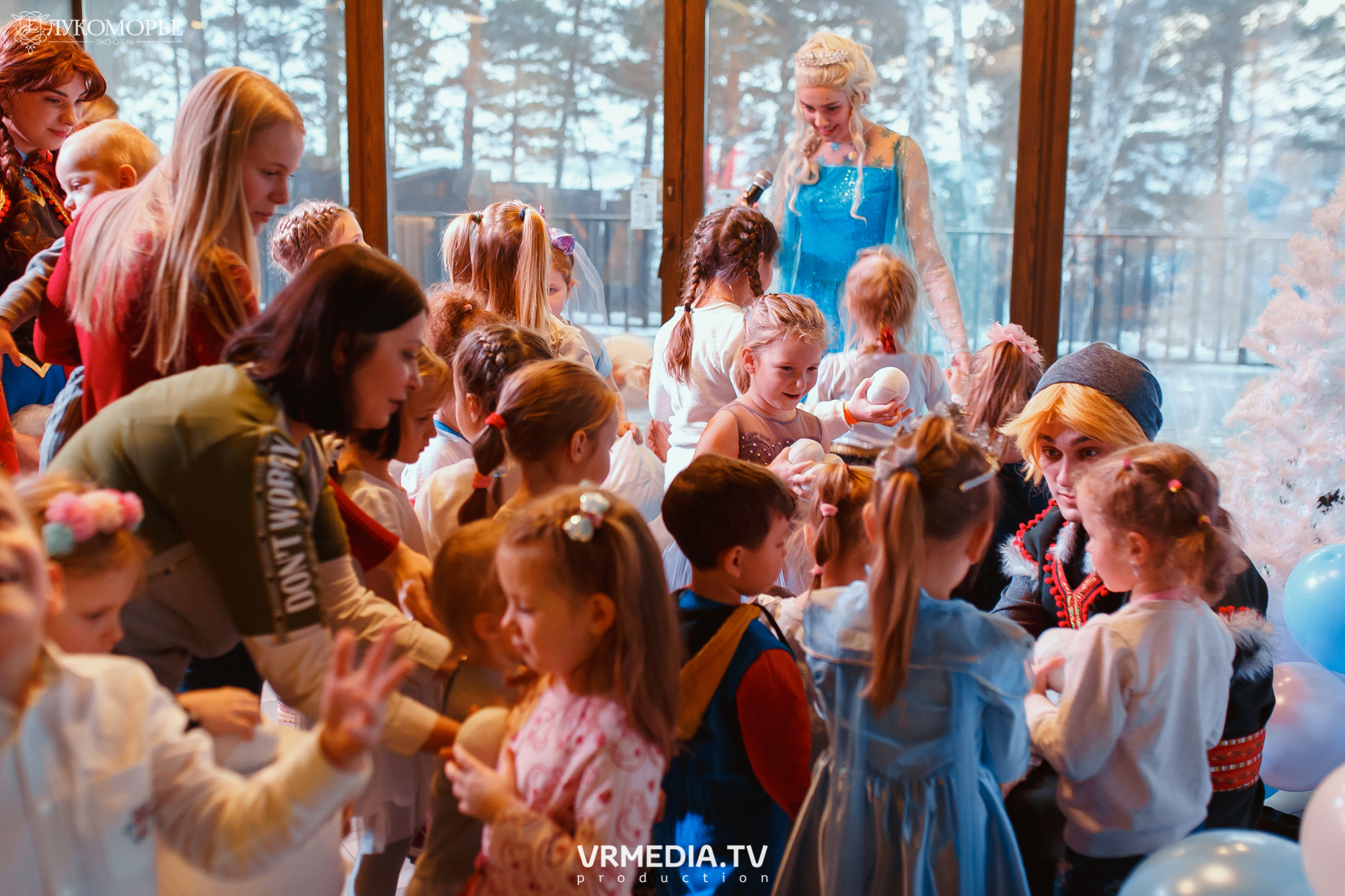 Детский праздник в эко-отеле «Лукоморье»