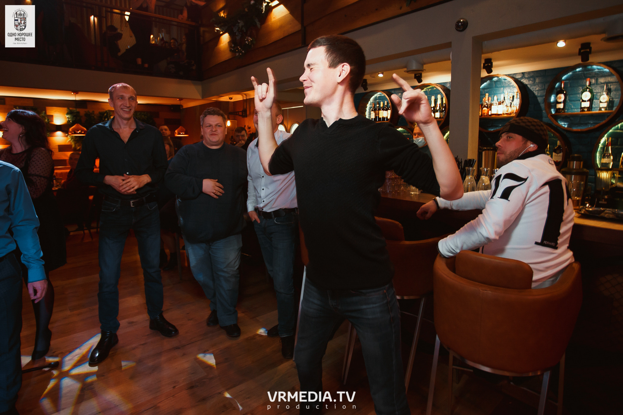 Новогодние корпоративы в ресторане «Одно хорошее место»