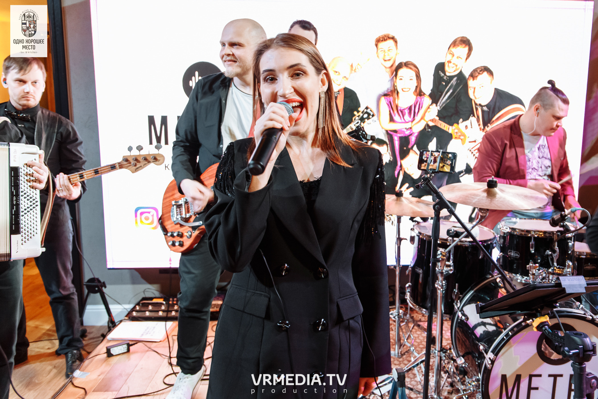 Новогодние корпоративы в ресторане «Одно хорошее место»