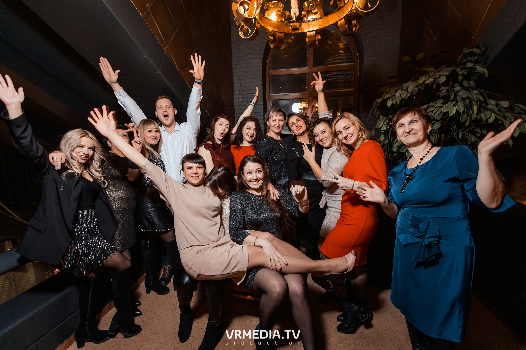 Новогодний вечер в ресторане «Volna»