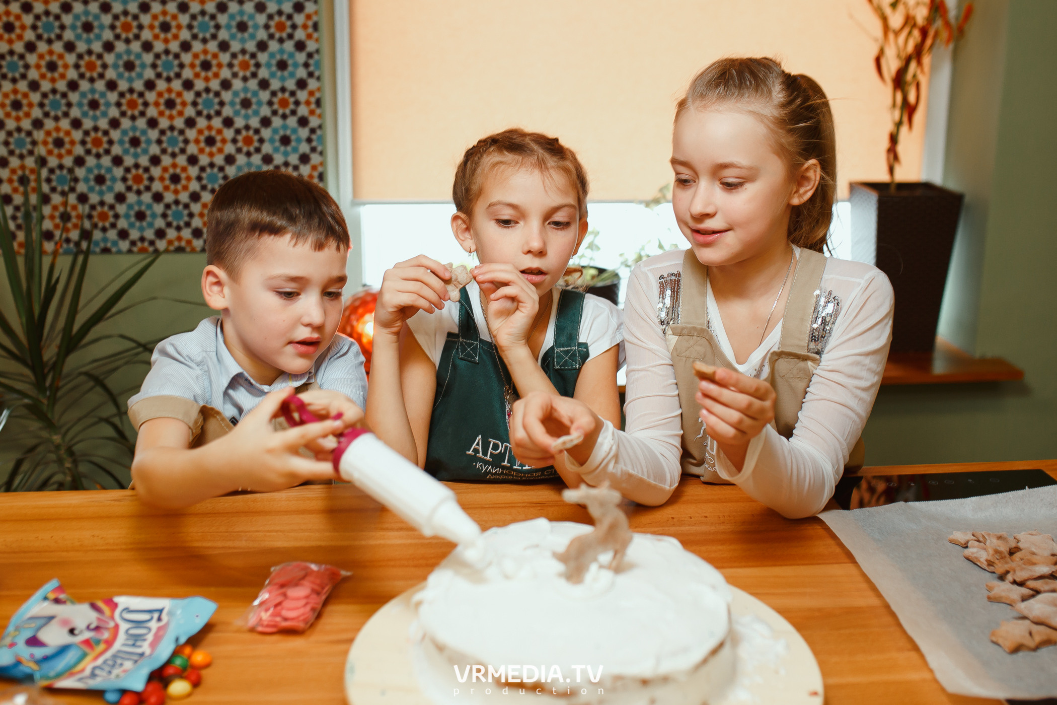 День рождения Лизы Зайцевой в кулинарной студии «Артишок»