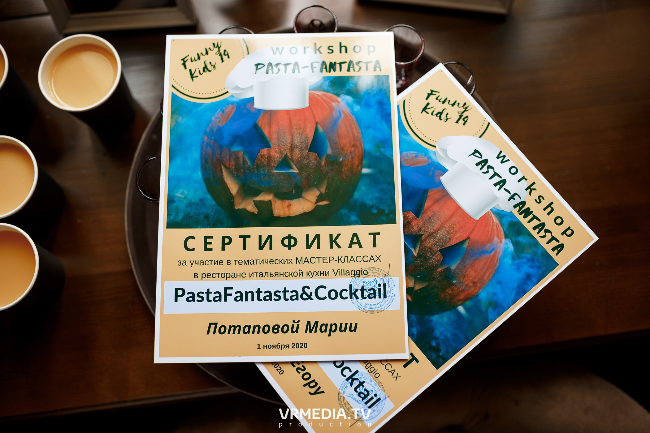 Детский мастер-класс в ресторане «Villaggio» (Прокопьевск)