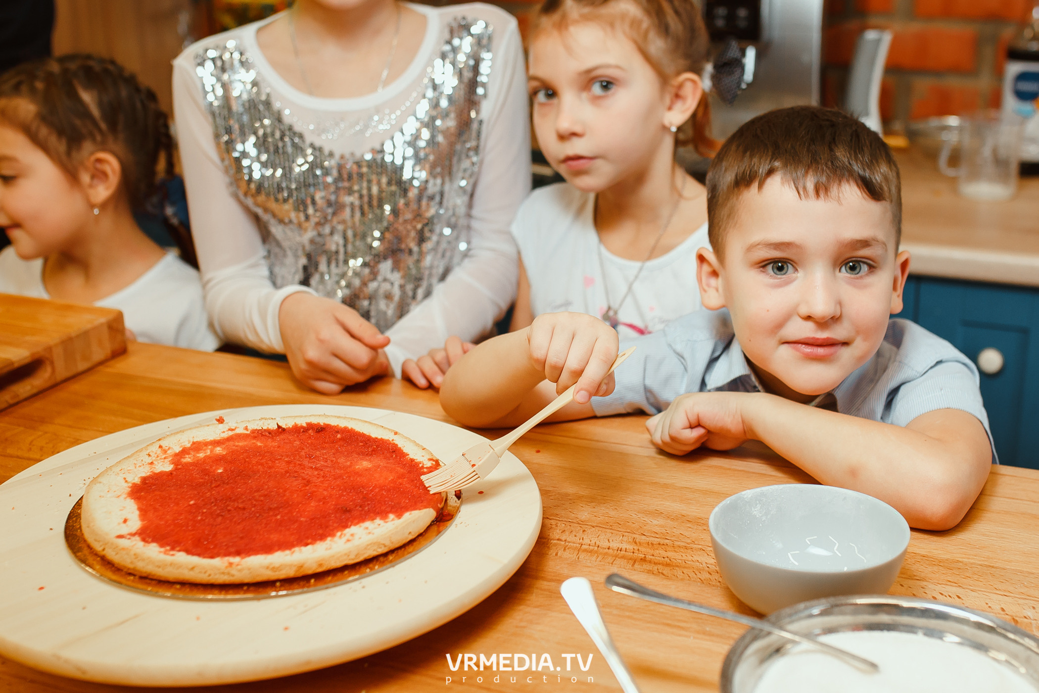 День рождения Лизы Зайцевой в кулинарной студии «Артишок»