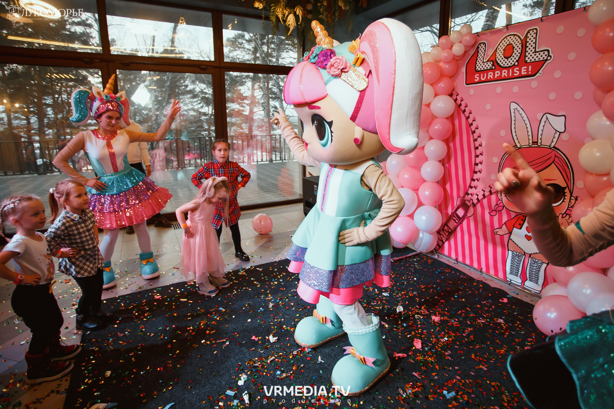 Детский праздник в эко-отеле «Лукоморье»