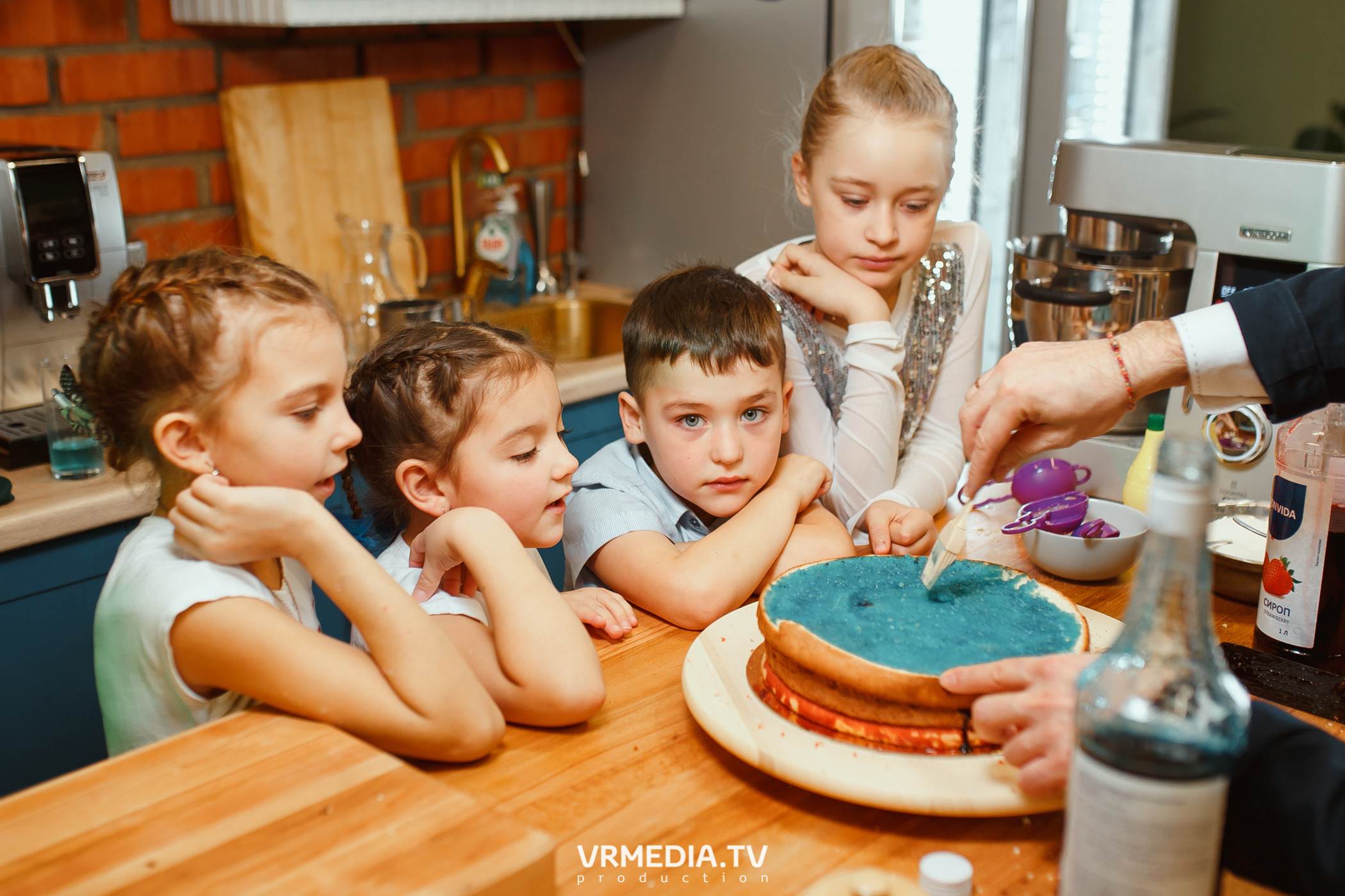День рождения Лизы Зайцевой в кулинарной студии «Артишок»