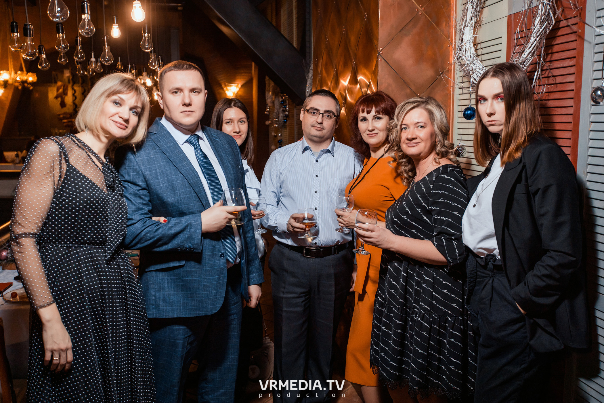 Новогодний вечер в ресторане «Volna»