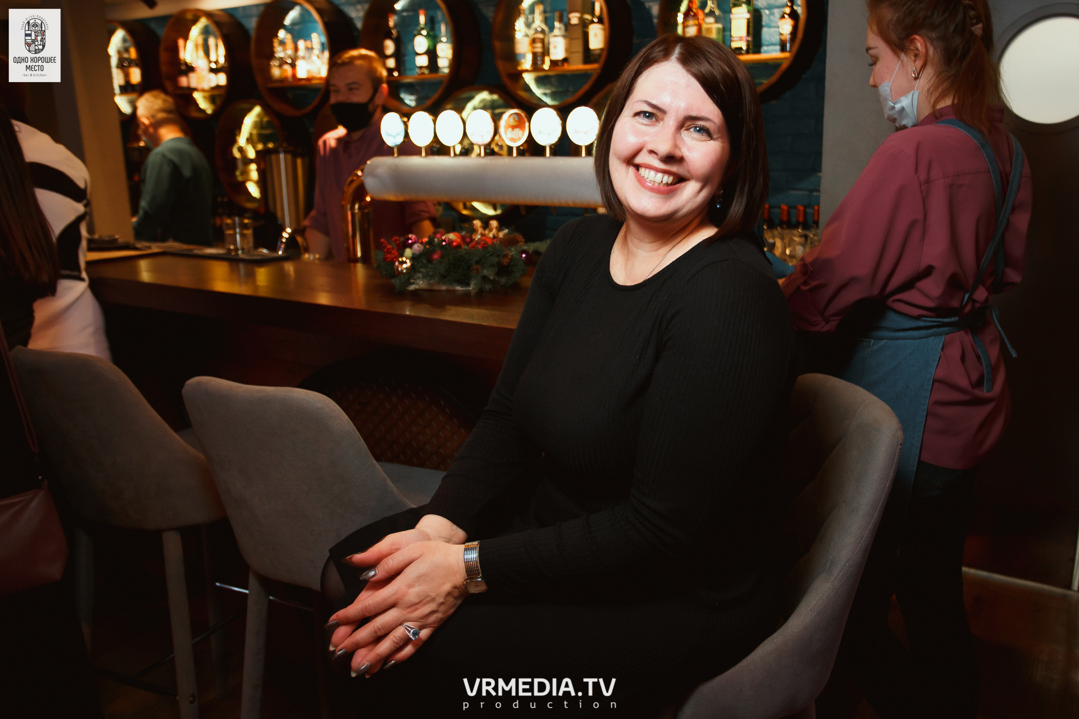 Новогодние корпоративы в ресторане «Одно хорошее место»