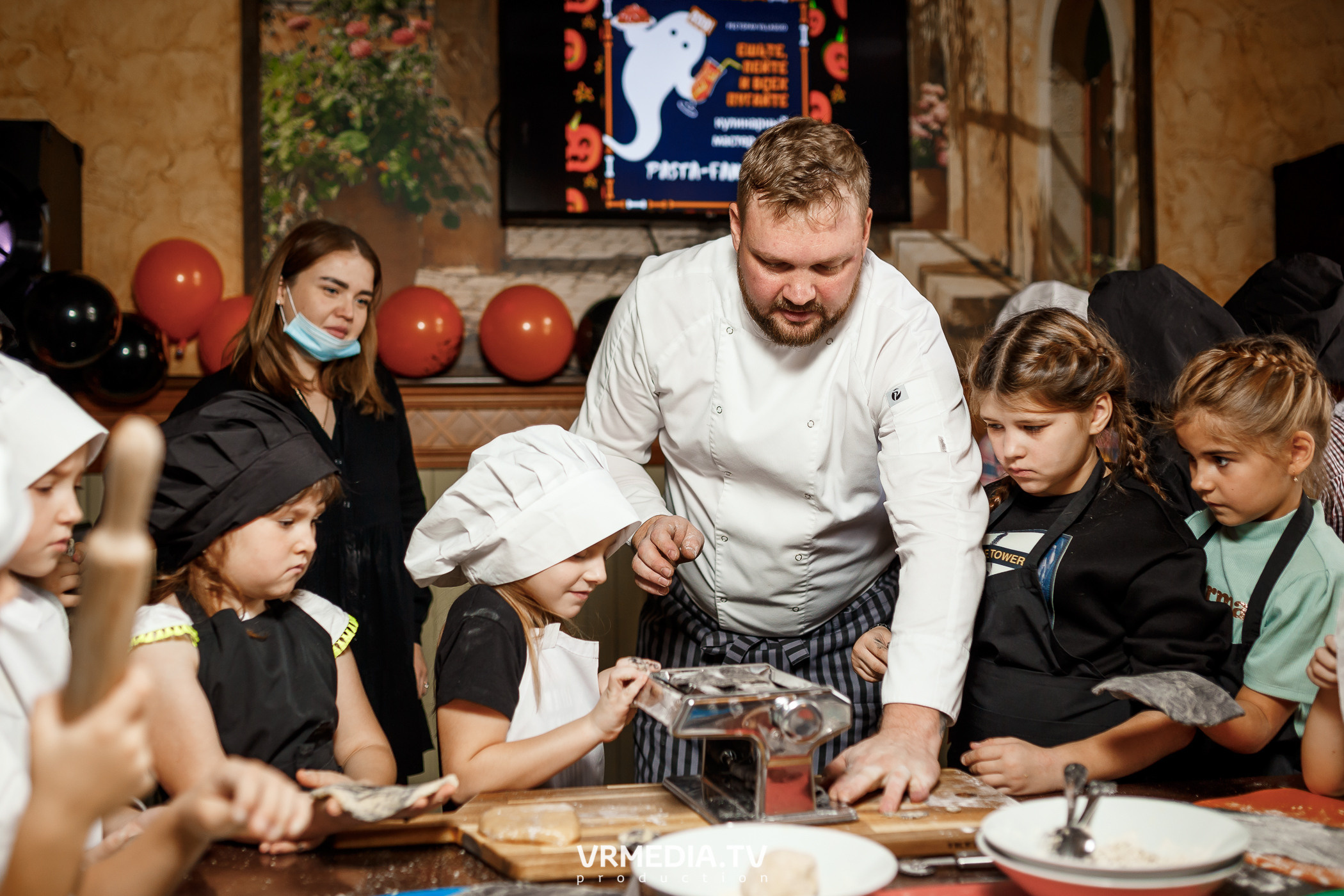 Детский мастер-класс в ресторане «Villaggio» (Прокопьевск)