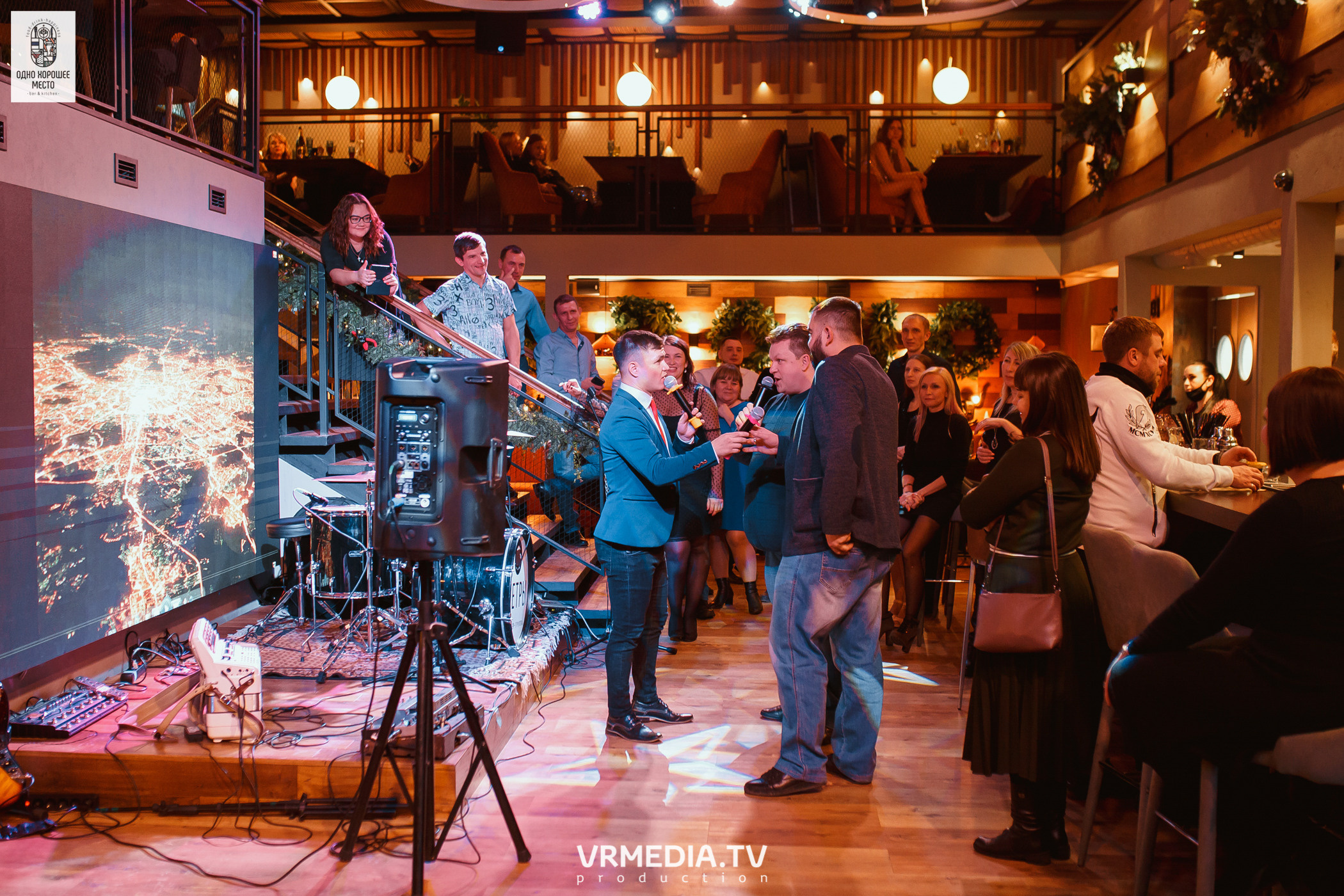 Новогодние корпоративы в ресторане «Одно хорошее место»