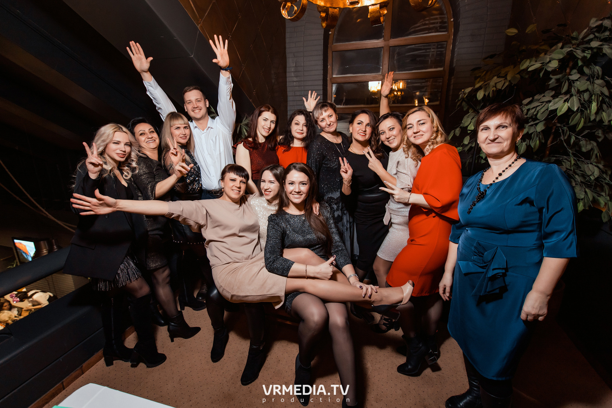 Новогодний вечер в ресторане «Volna»