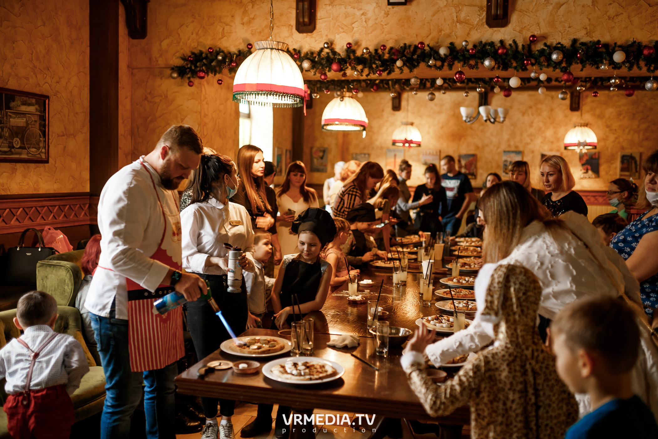 Детский кулинарный мастер-класс «Сладкая пицца» в «Villaggio»