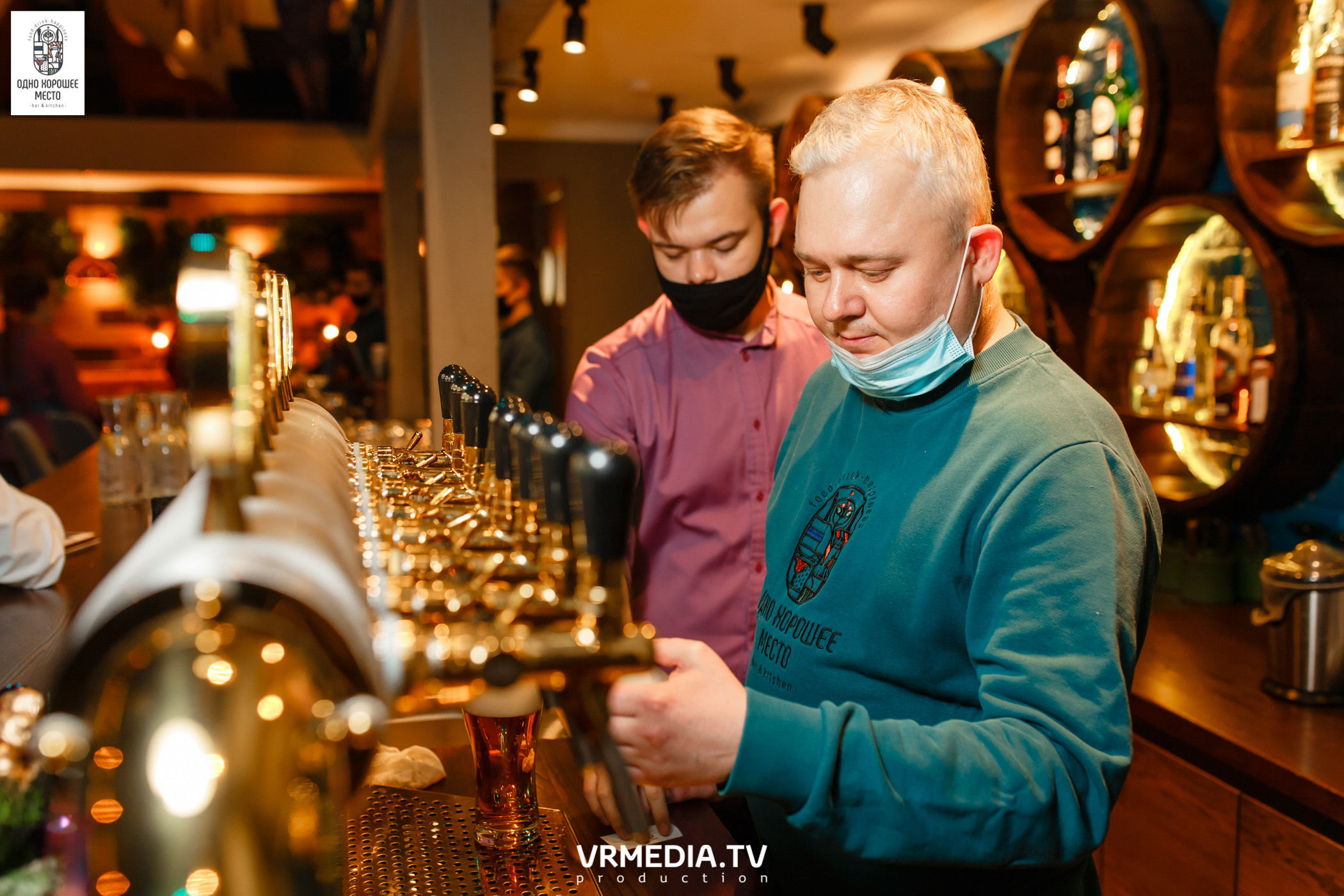 Новогодние корпоративы в ресторане «Одно хорошее место»