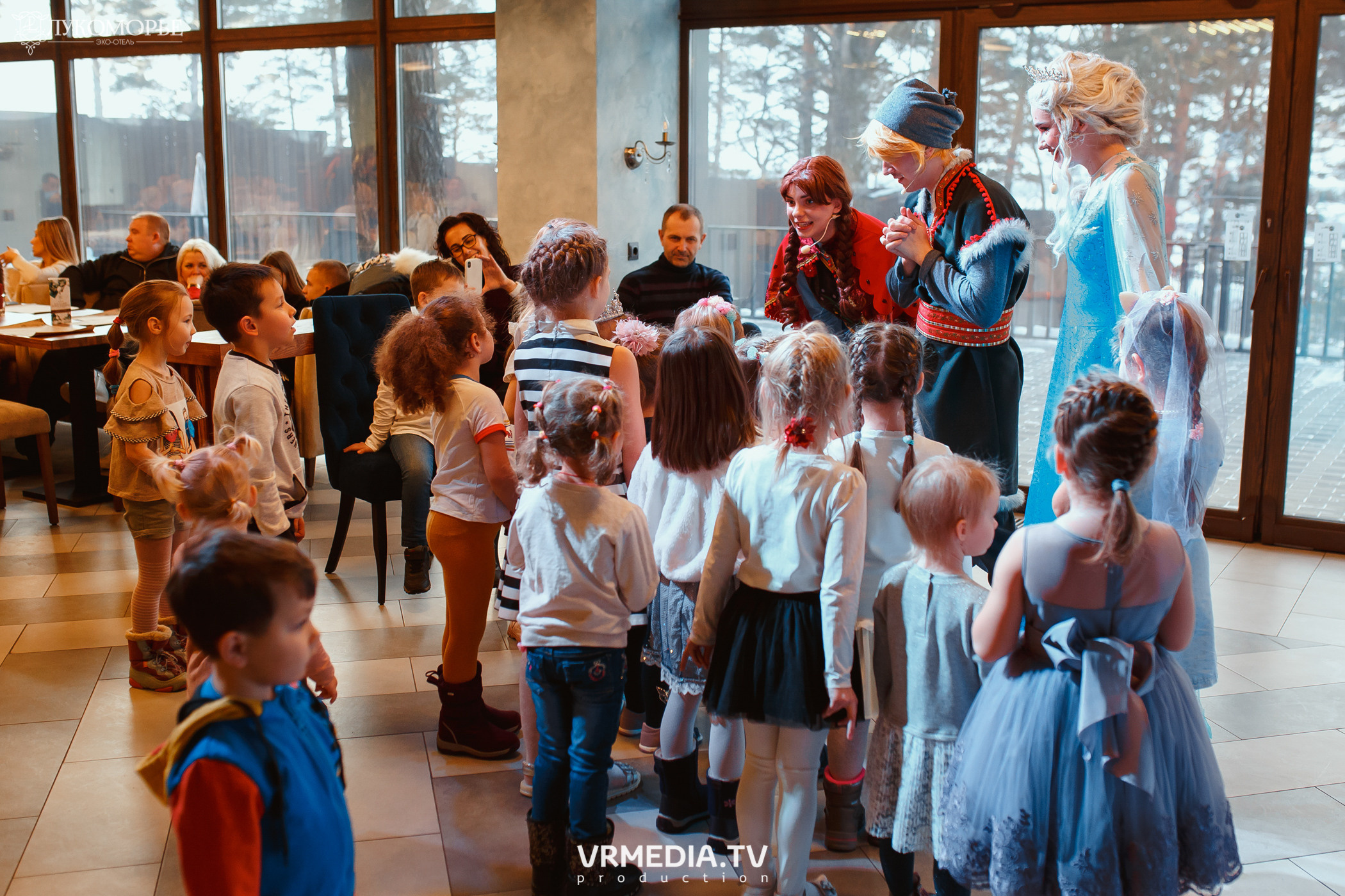 Детский праздник в эко-отеле «Лукоморье»