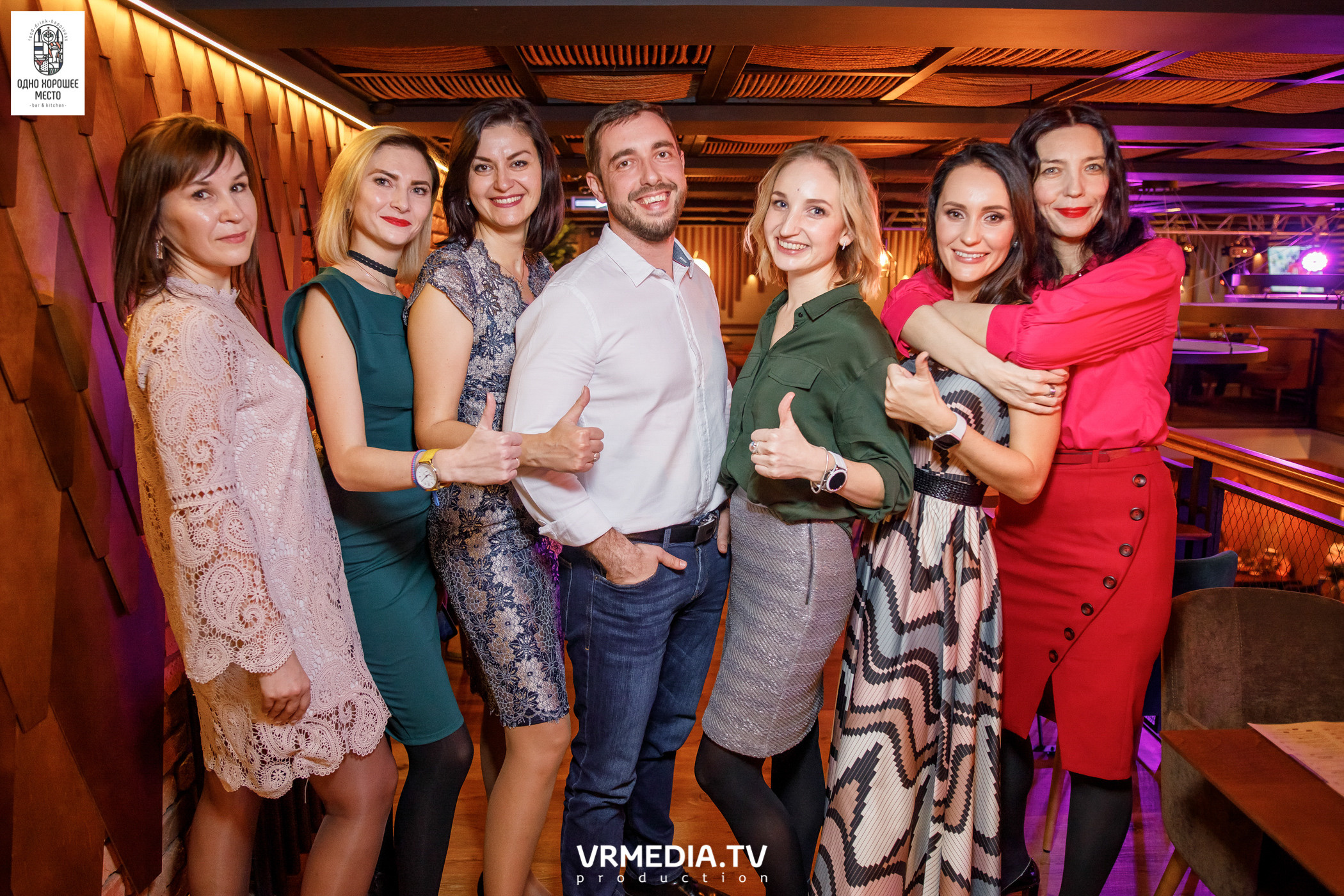 Новогодние корпоративы в ресторане «Одно хорошее место»