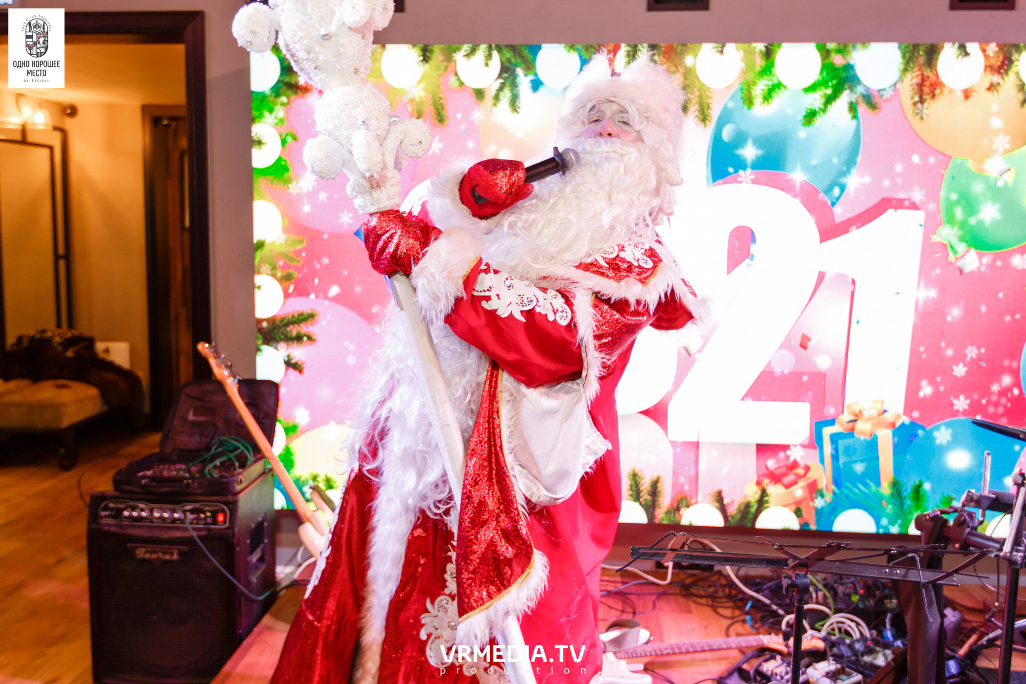 Новогодние корпоративы в ресторане «Одно хорошее место»